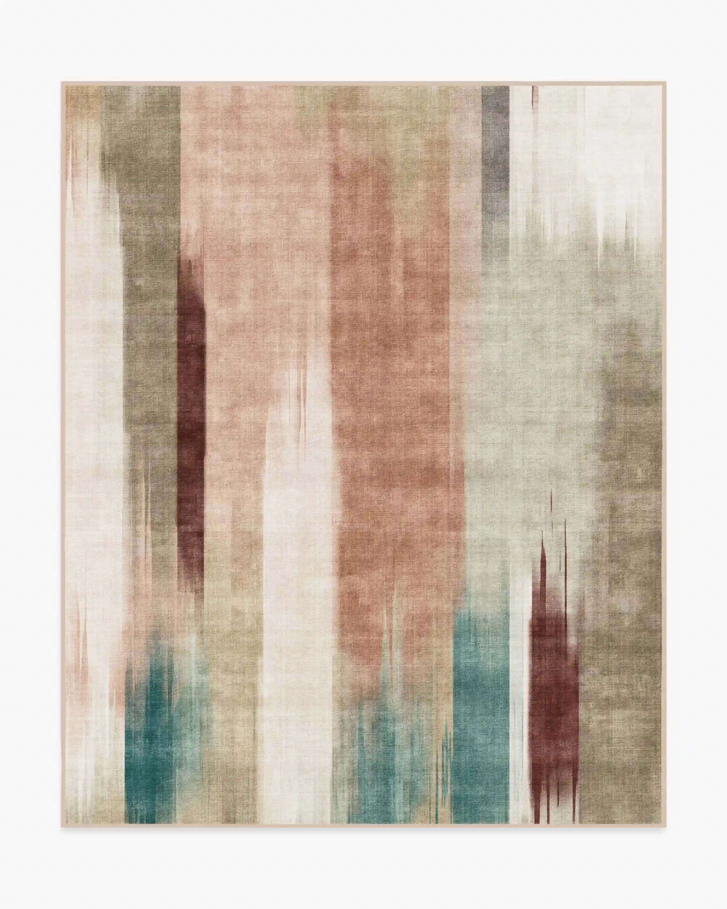 Ombré Mirage Terracotta & Teal Rug