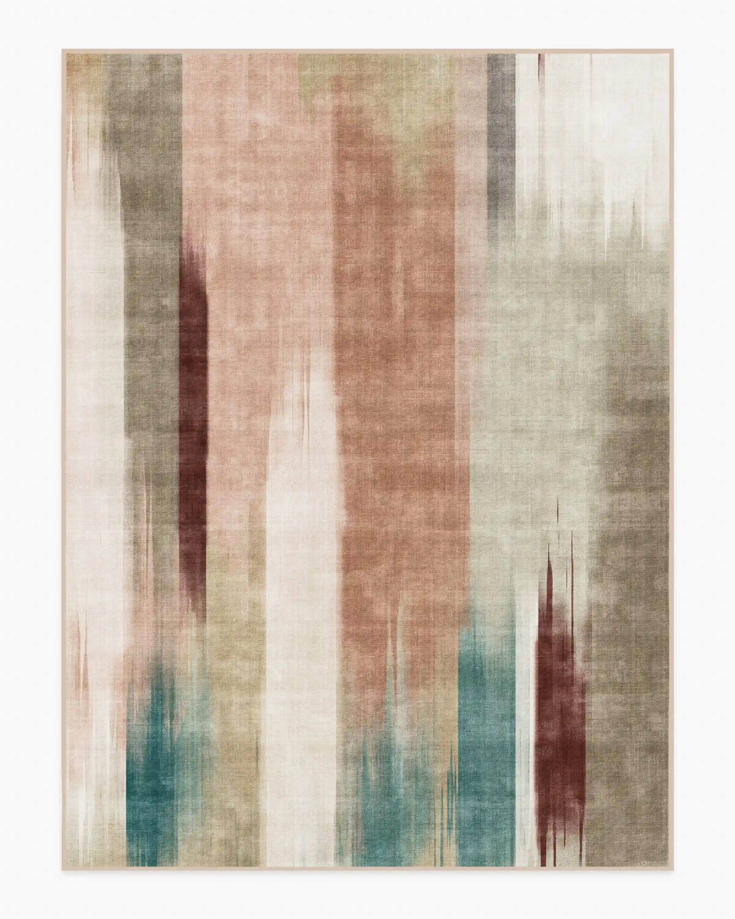 Ombré Mirage Terracotta & Teal Rug