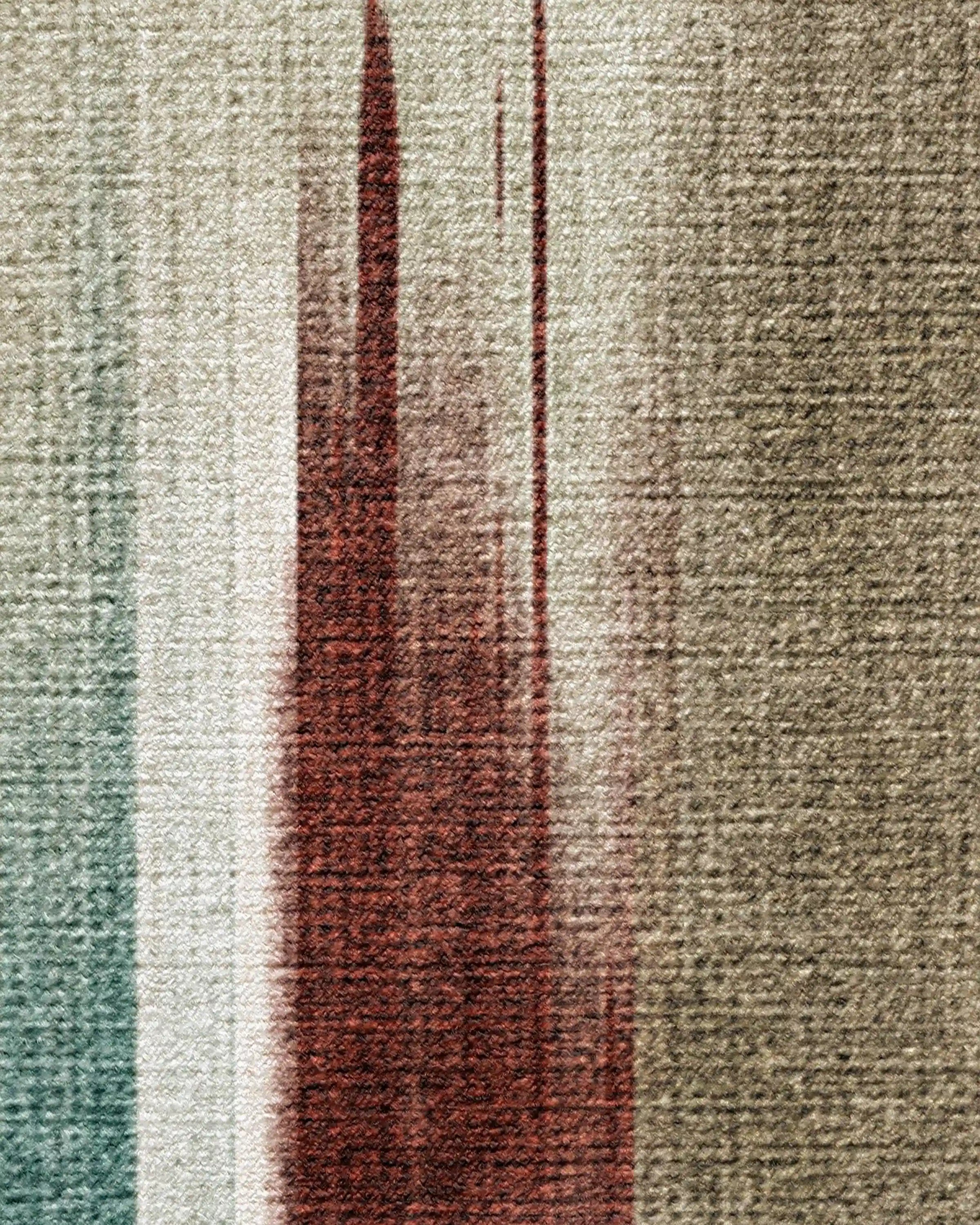 Ombré Mirage Terracotta & Teal Rug