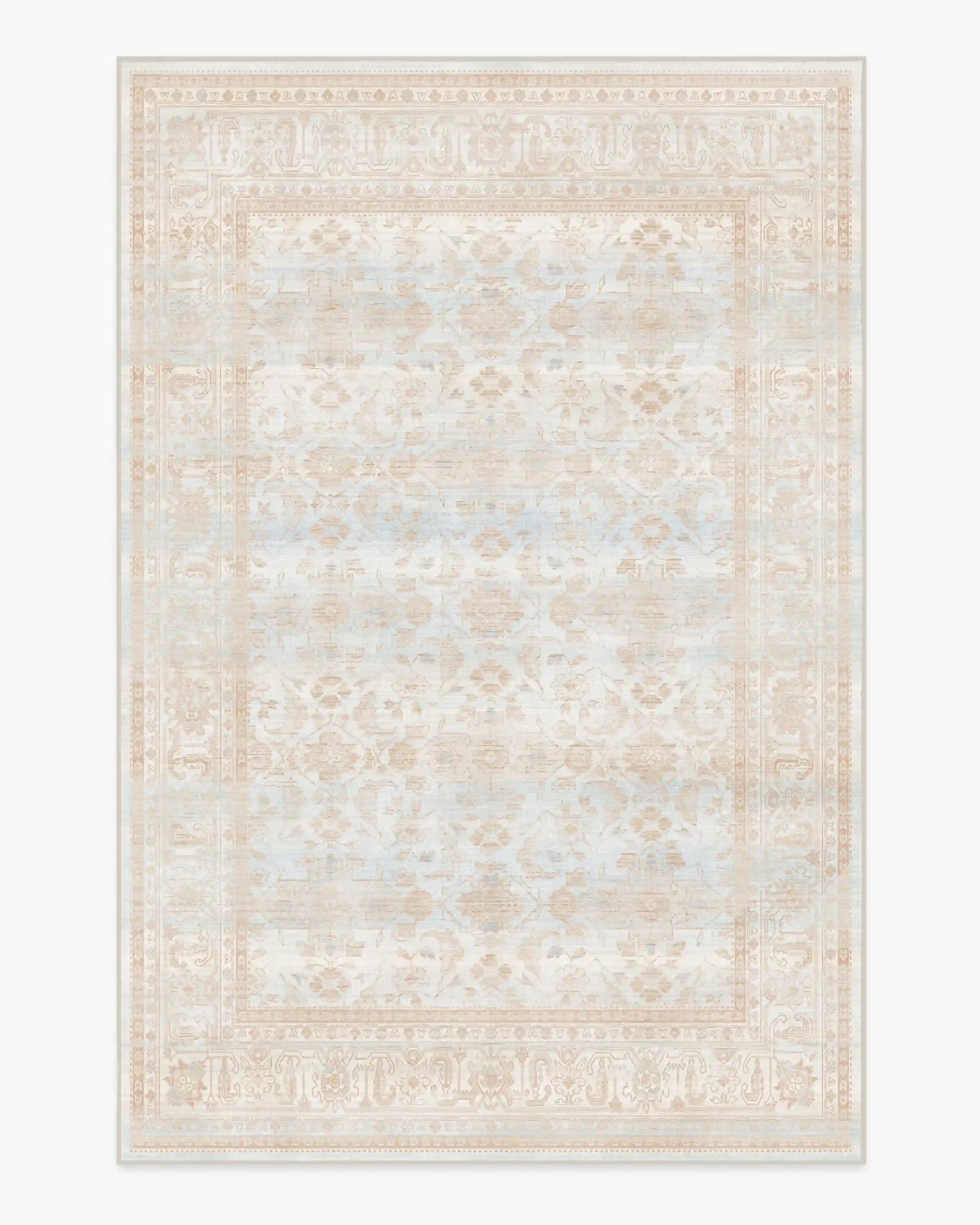 Ophelia Sand & Blue Rug