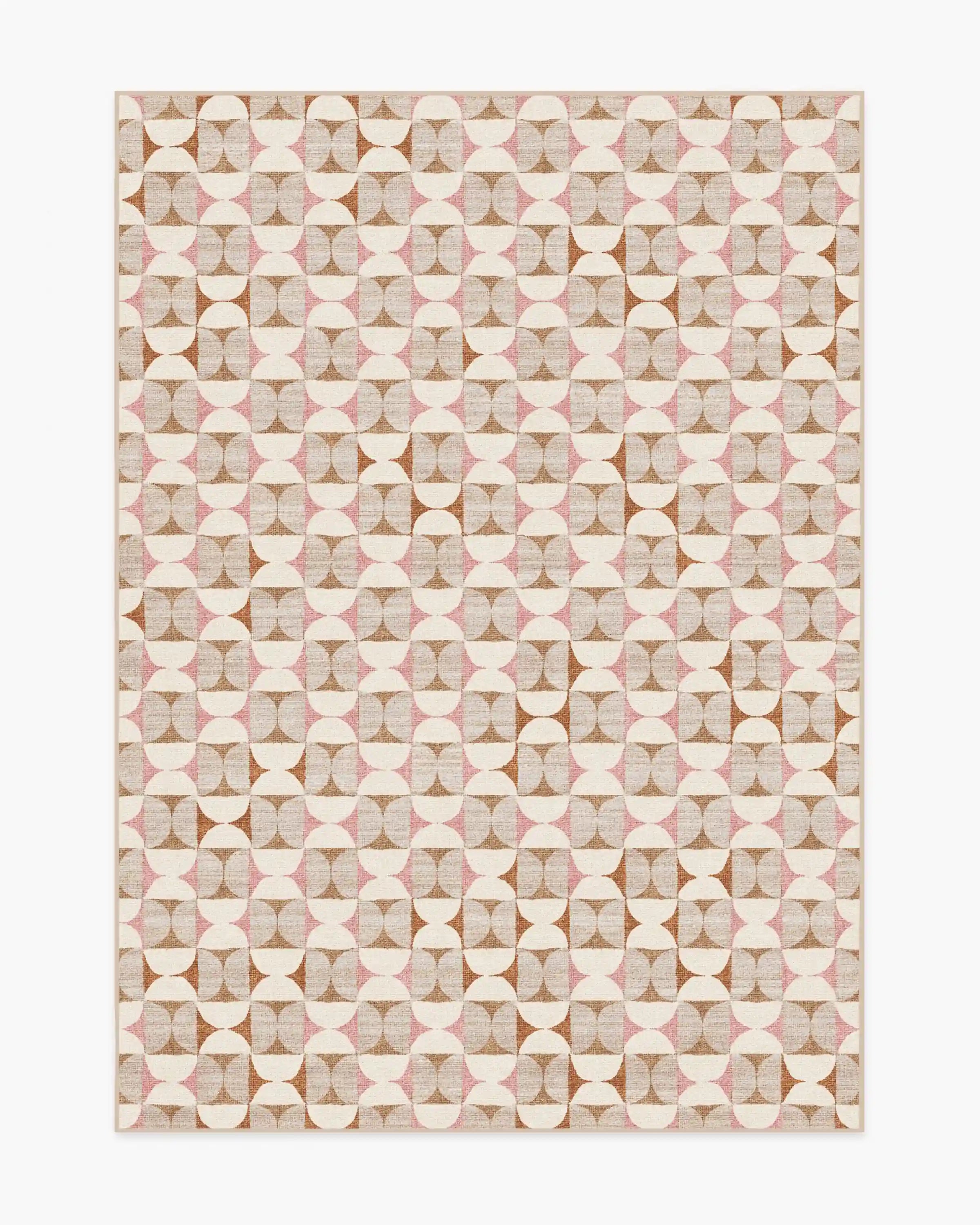 Orana Soft Pink & Natural Rug