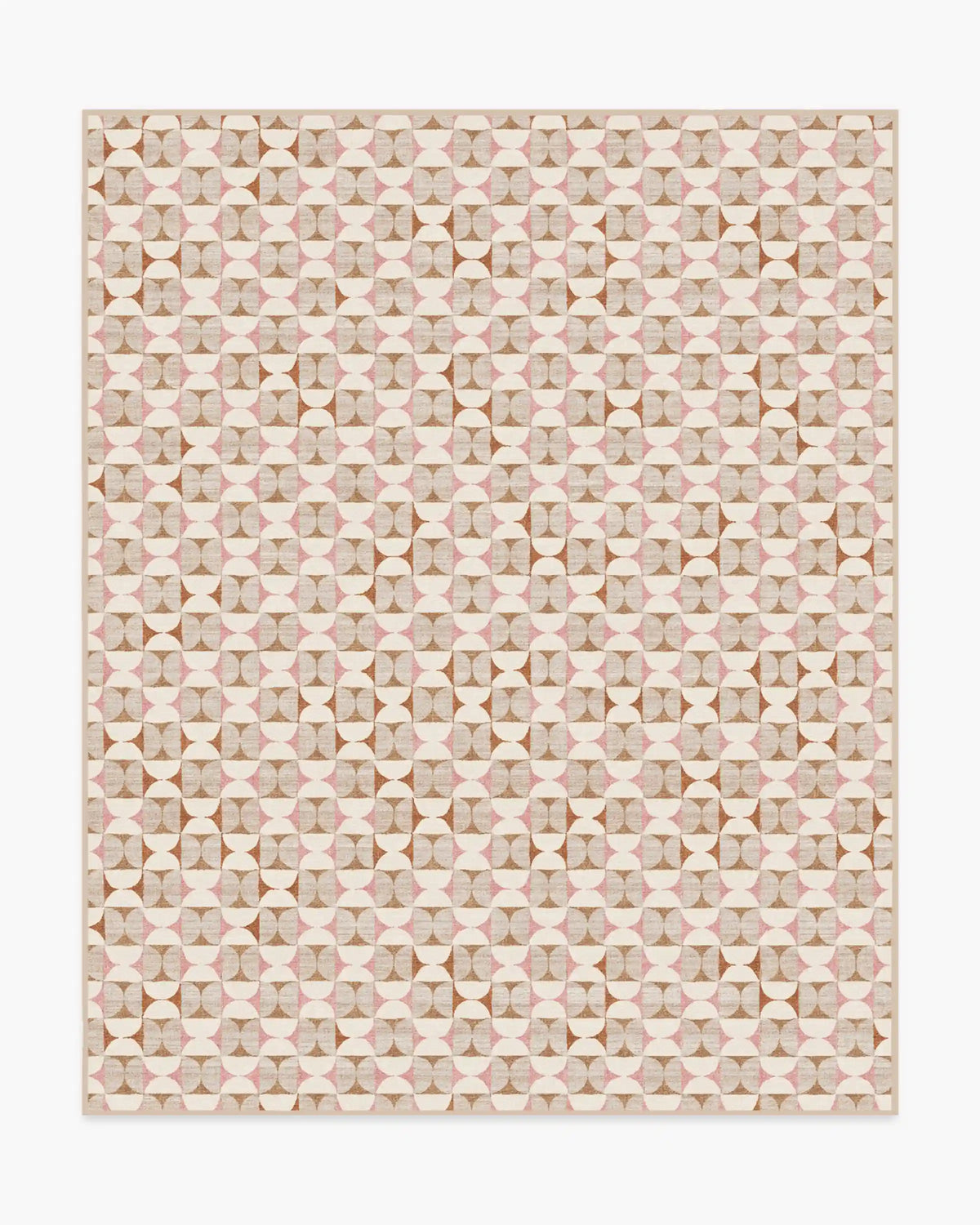 Orana Soft Pink & Natural Rug