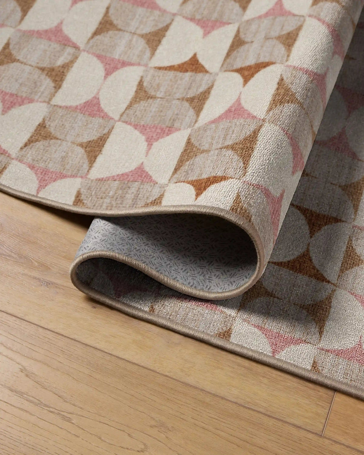 Orana Soft Pink & Natural Rug