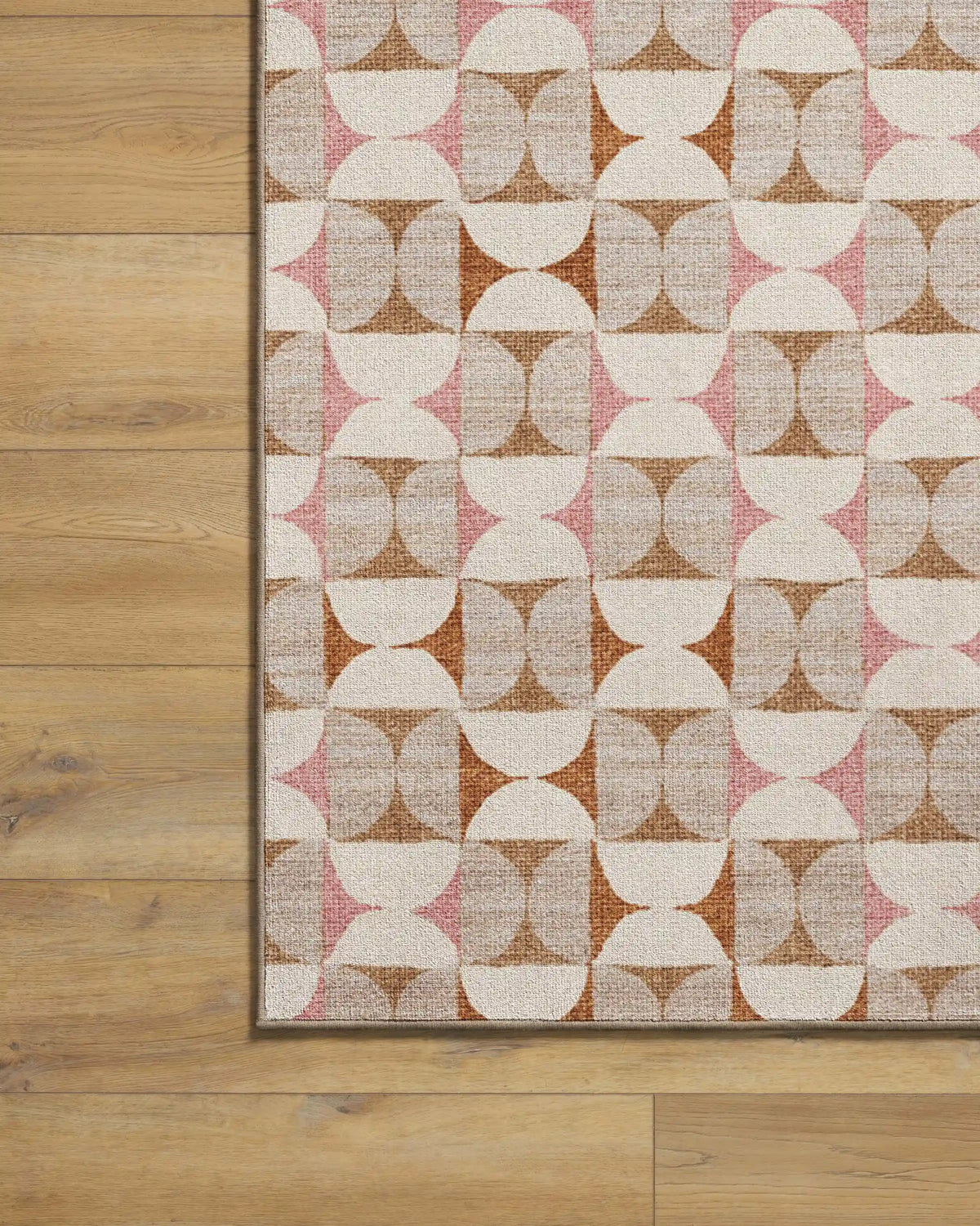 Orana Soft Pink & Natural Rug