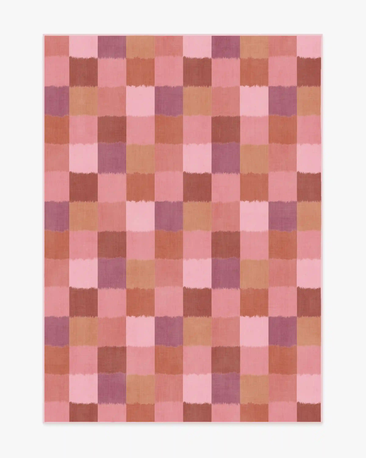 Ostjakki Pink & Orange Rug by Marimekko