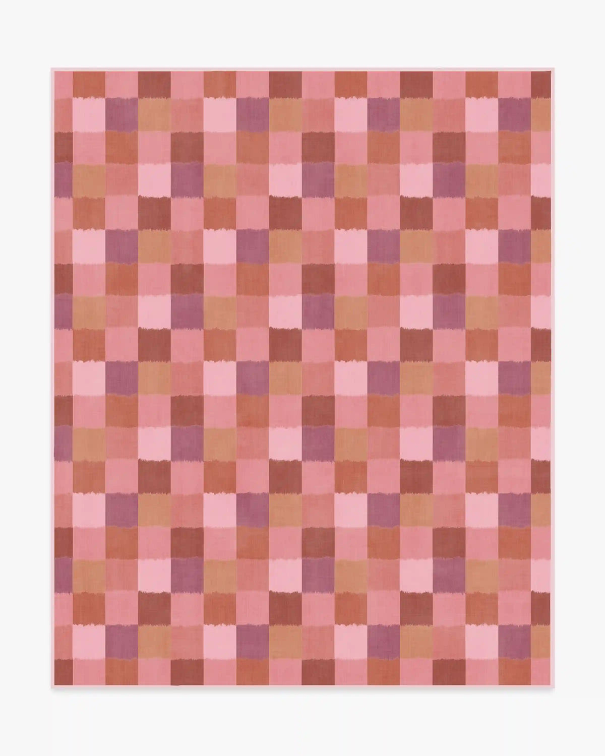 Ostjakki Pink & Orange Rug by Marimekko