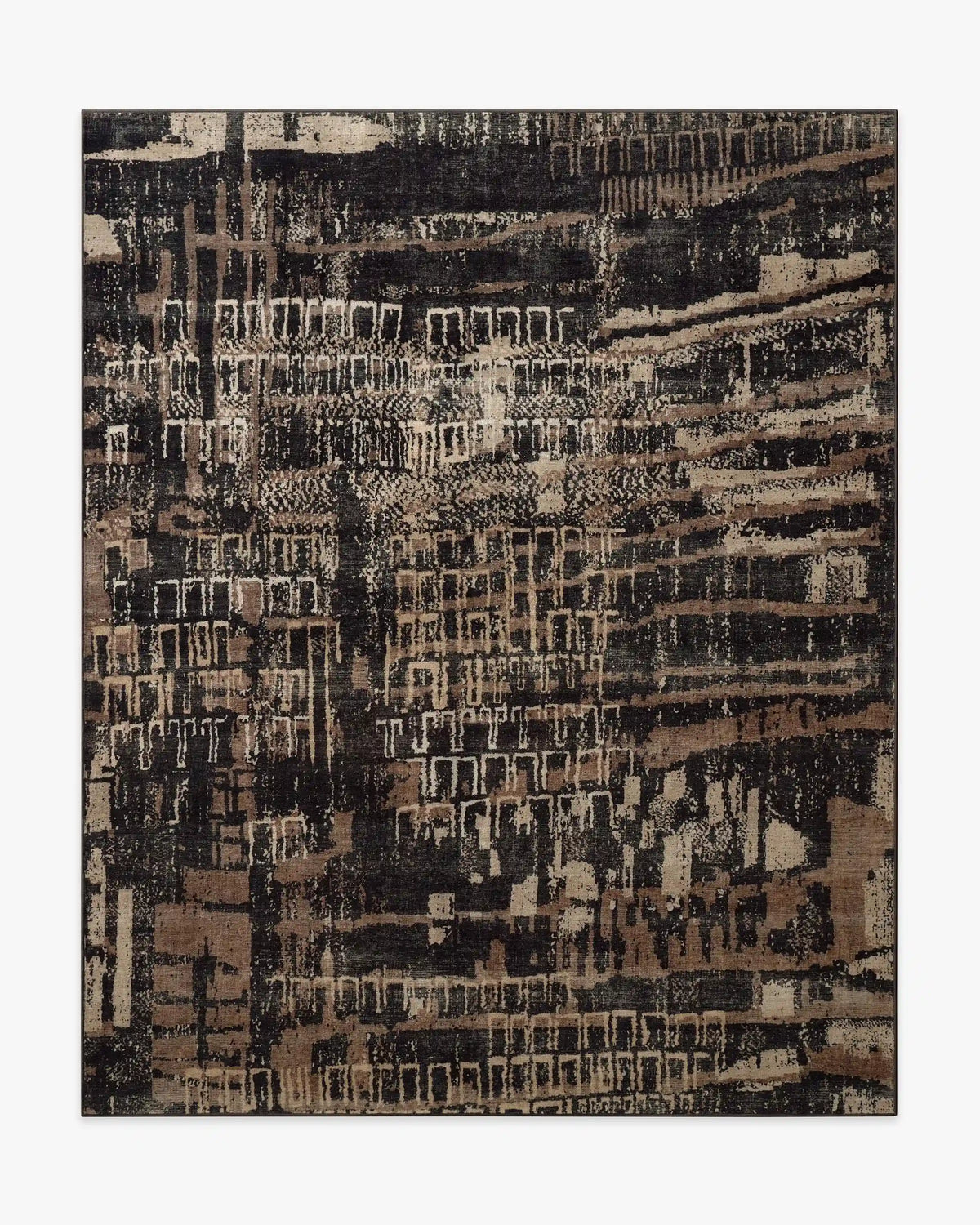 Ourea Dark Wood Rug