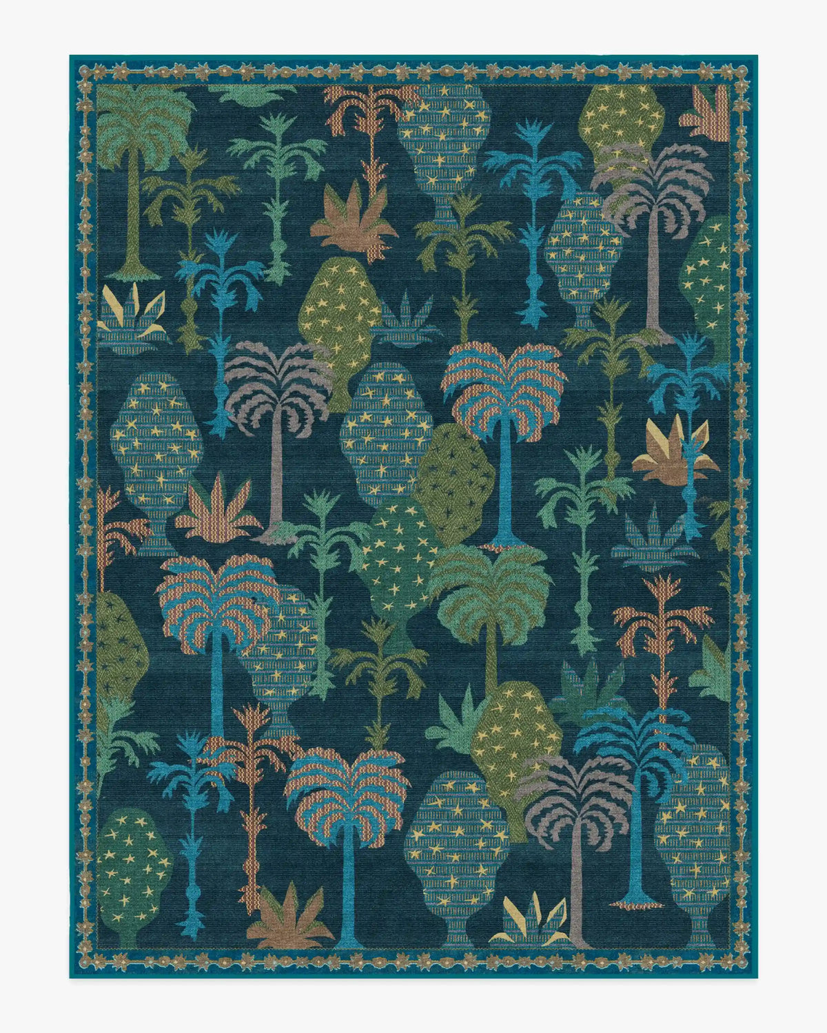 Palmistry Midnight Rug by Jungalow