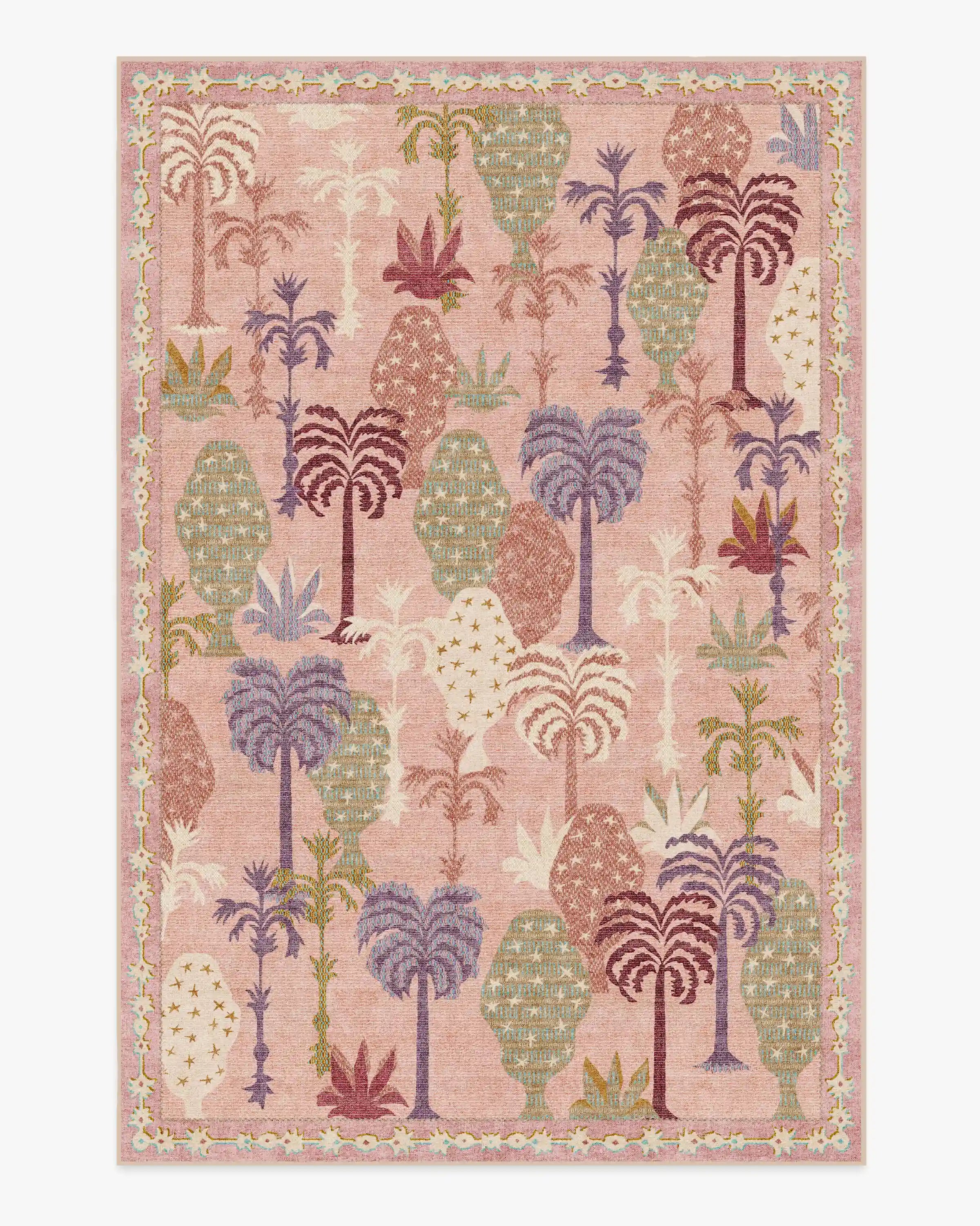 Palmistry Soft Pink Rug by Jungalow