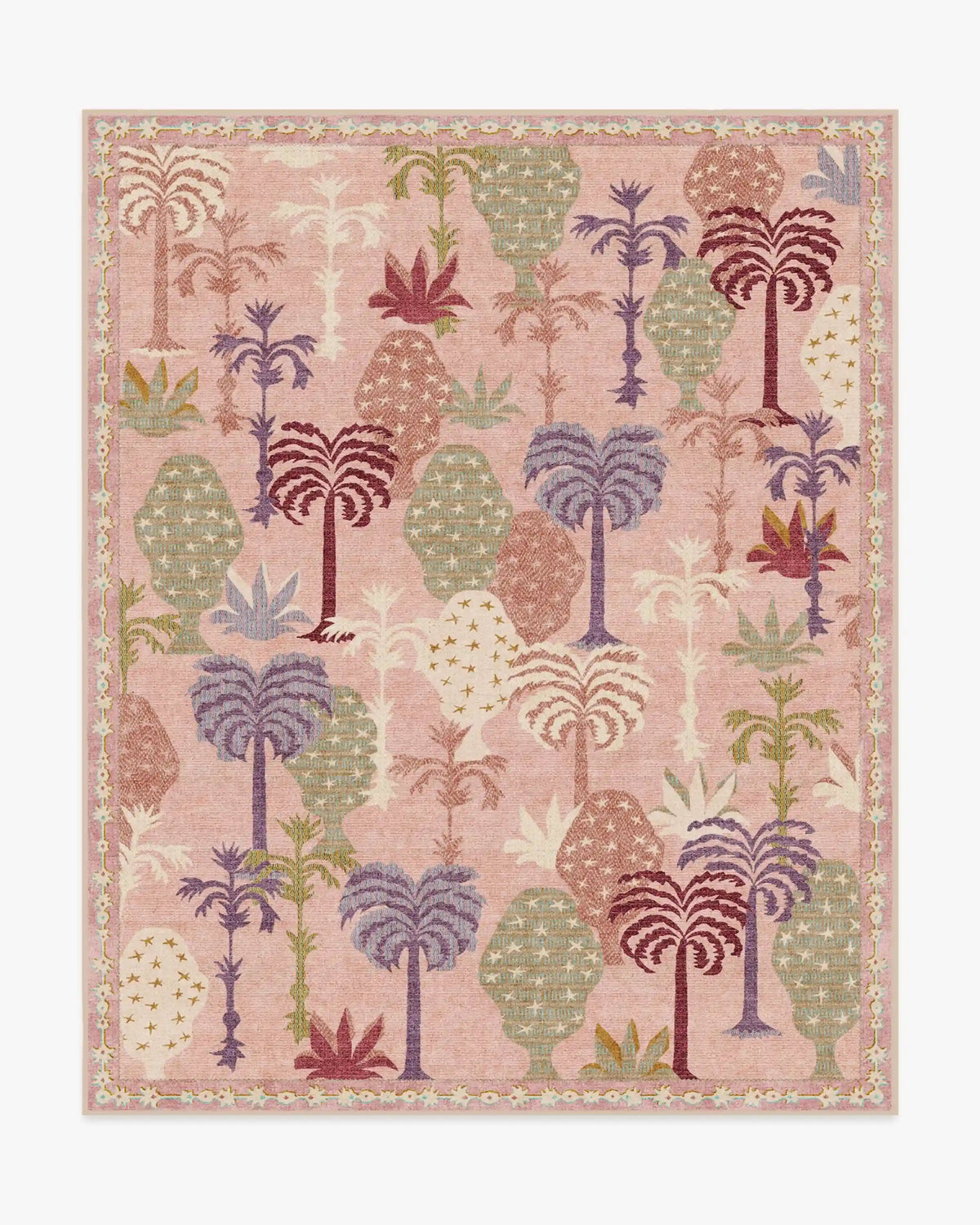 Palmistry Soft Pink Rug by Jungalow