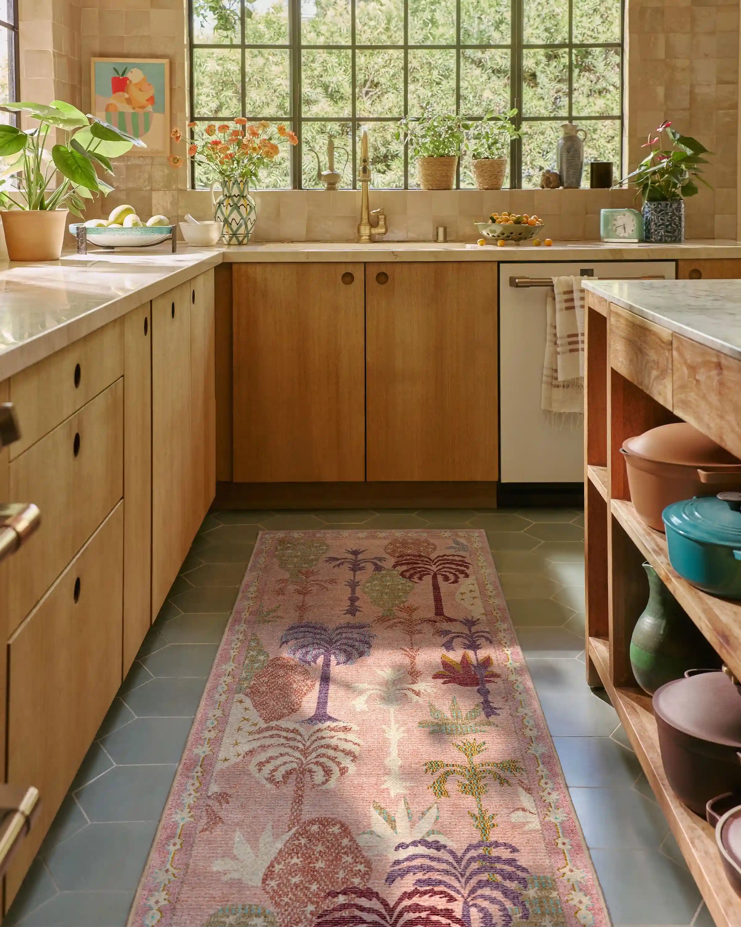 Palmistry Soft Pink Rug by Jungalow