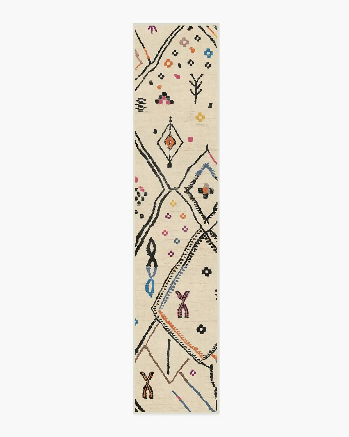 Pamir Ivory Multicolour Rug
