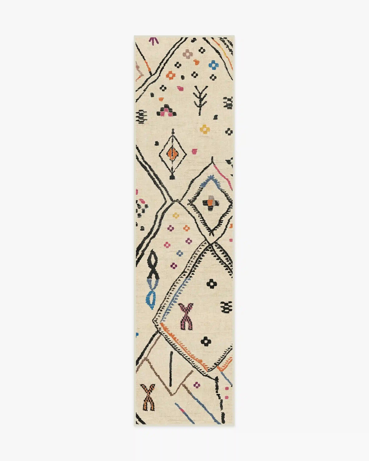 Pamir Ivory Multicolour Rug