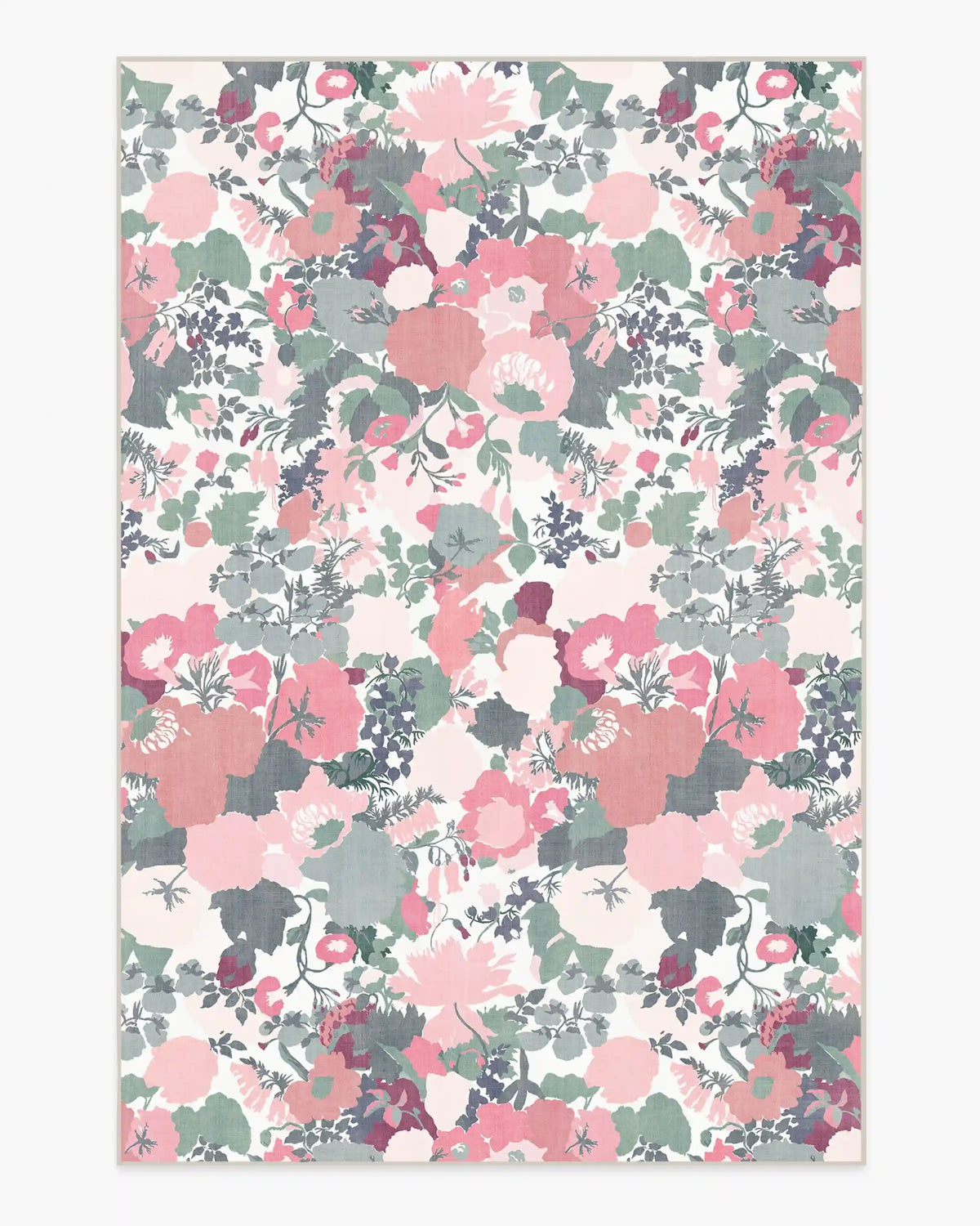 Parchment Shadow Pink Rug by Liberty