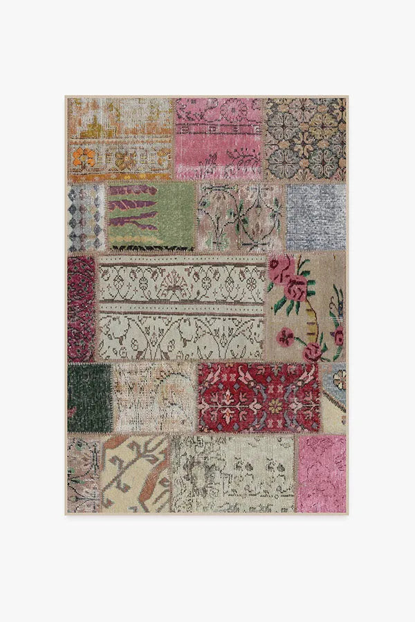 Patchwork Boho Rug
