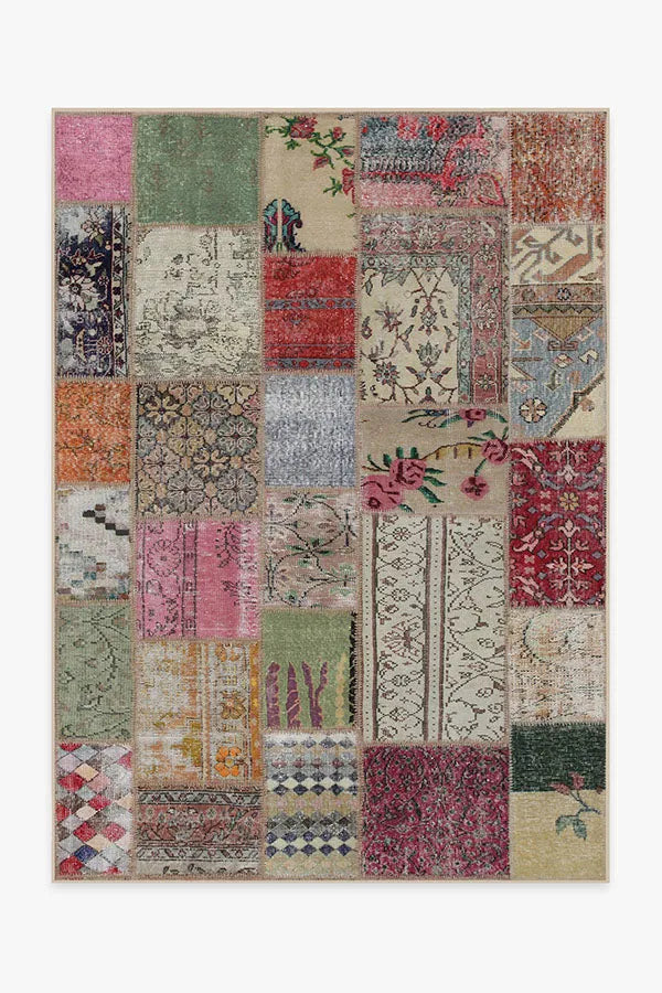 Patchwork Boho Rug