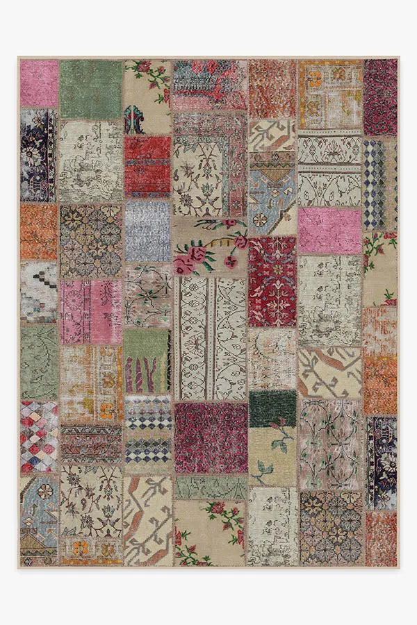 Patchwork Boho Rug