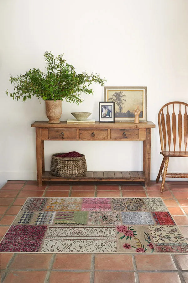 Patchwork Boho Rug