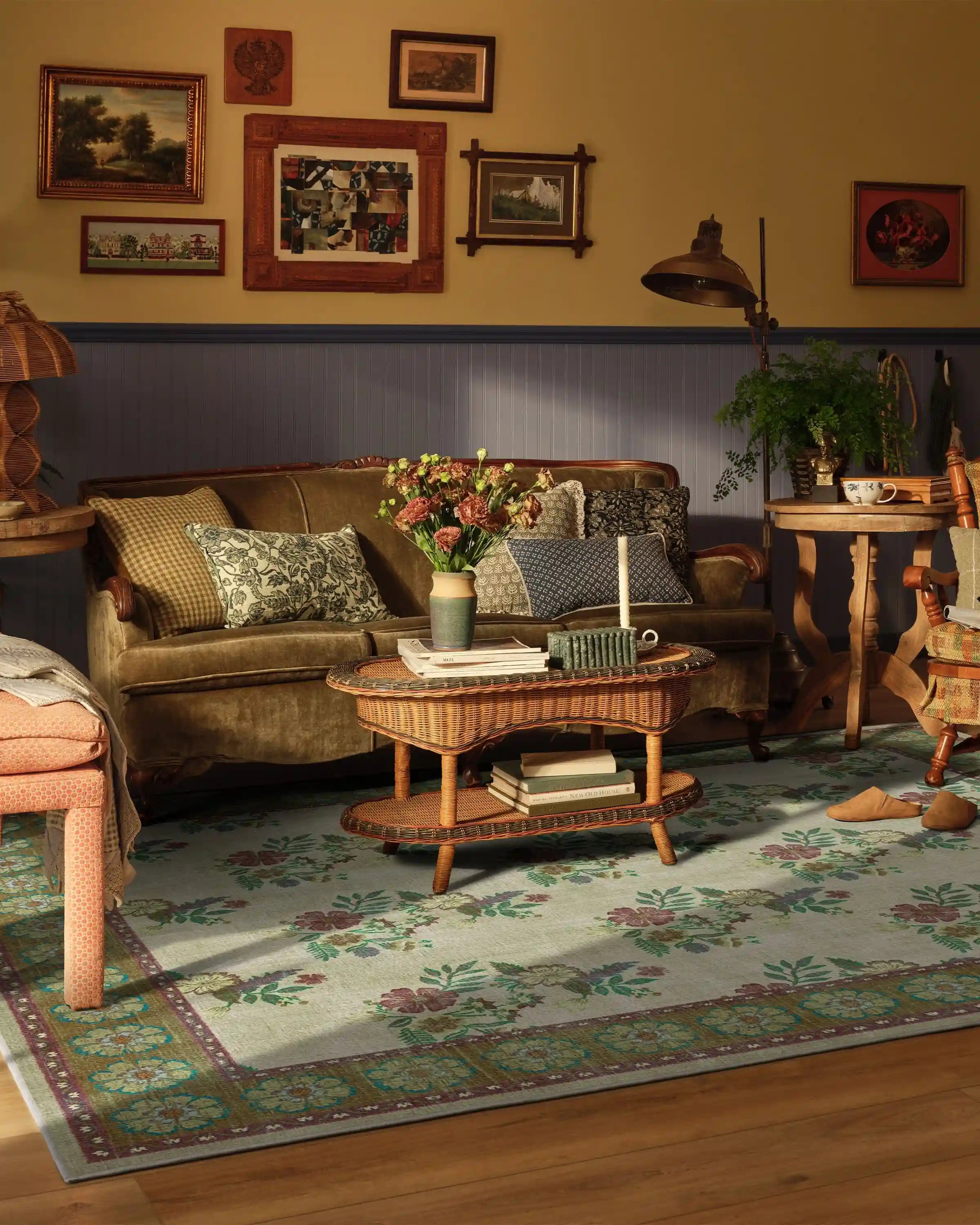Pennywood Stone & Ochre Rug