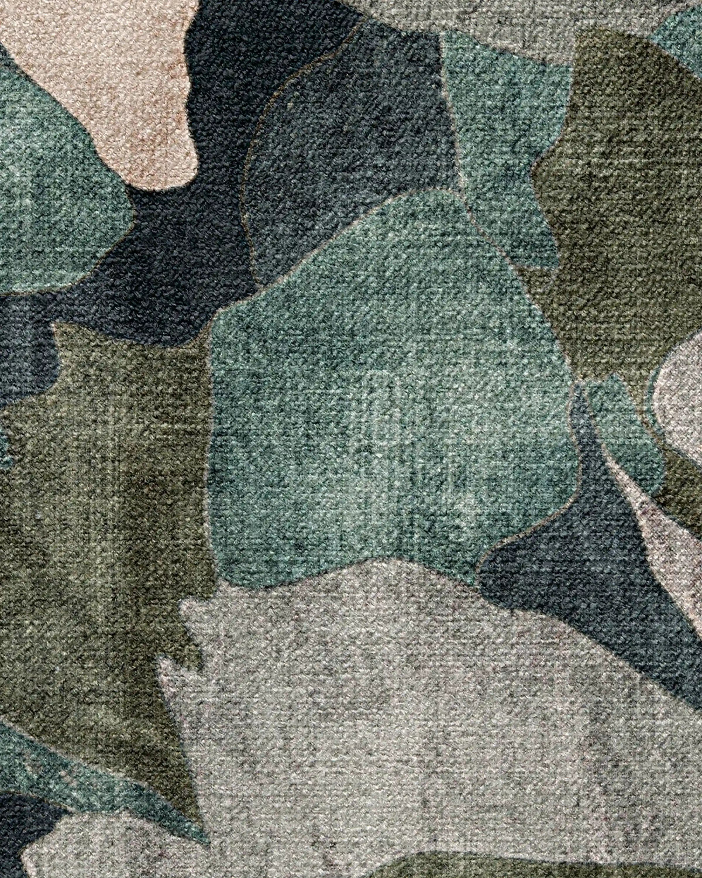 Peony Promenade Aubergine Rug by Liberty