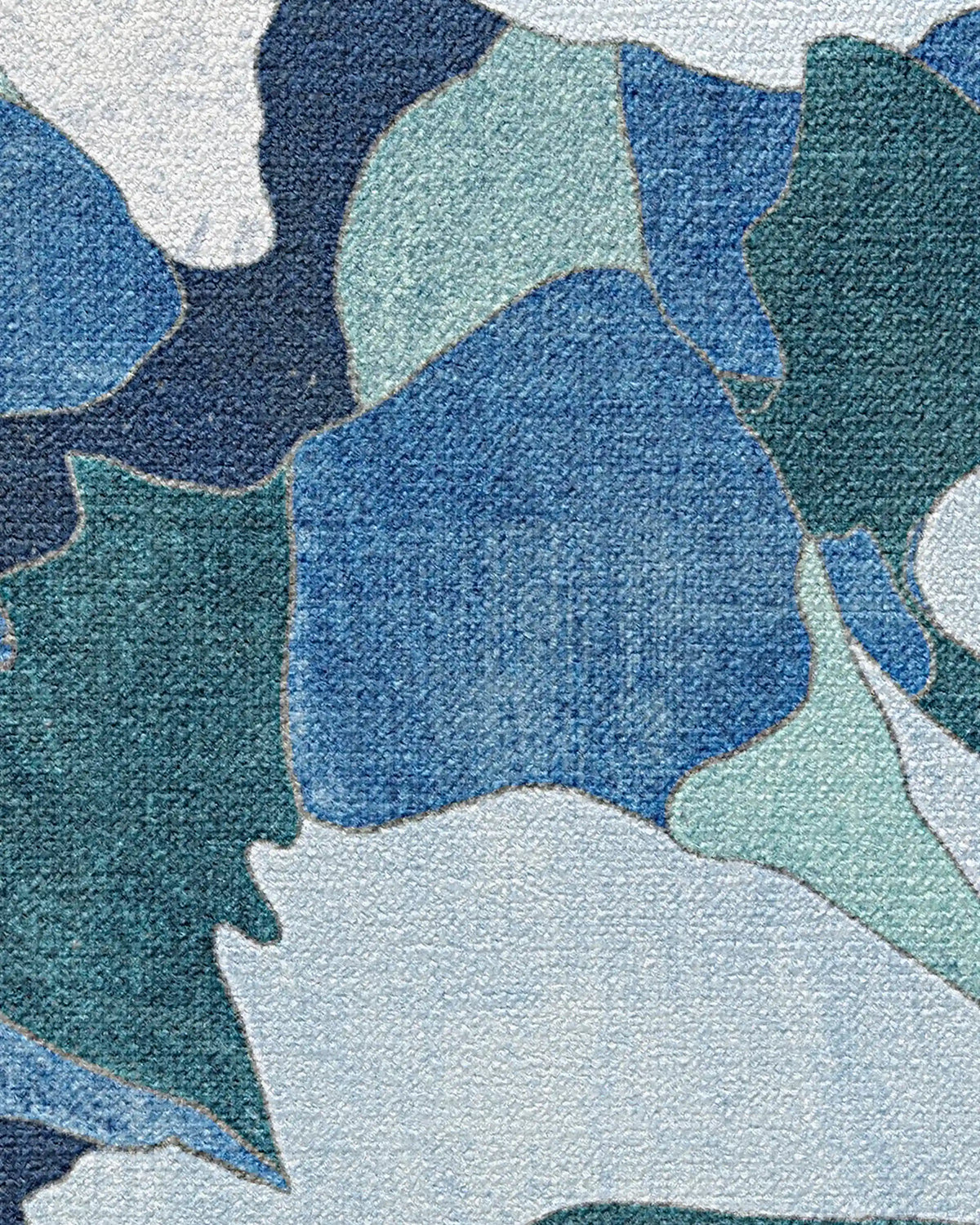 Peony Promenade Slate Blue Rug by Liberty