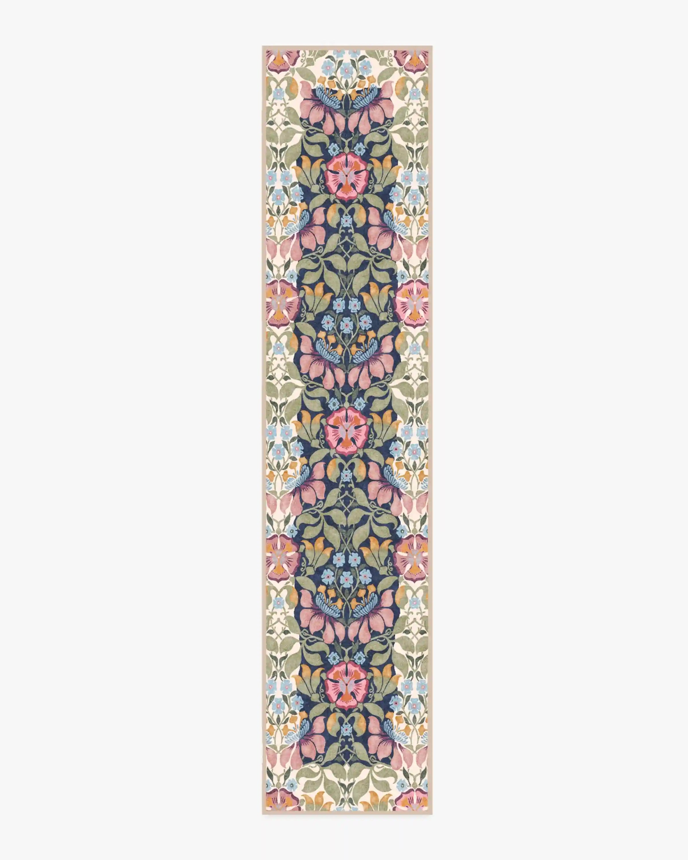 Persephone Midnight & Cream Rug by Liberty