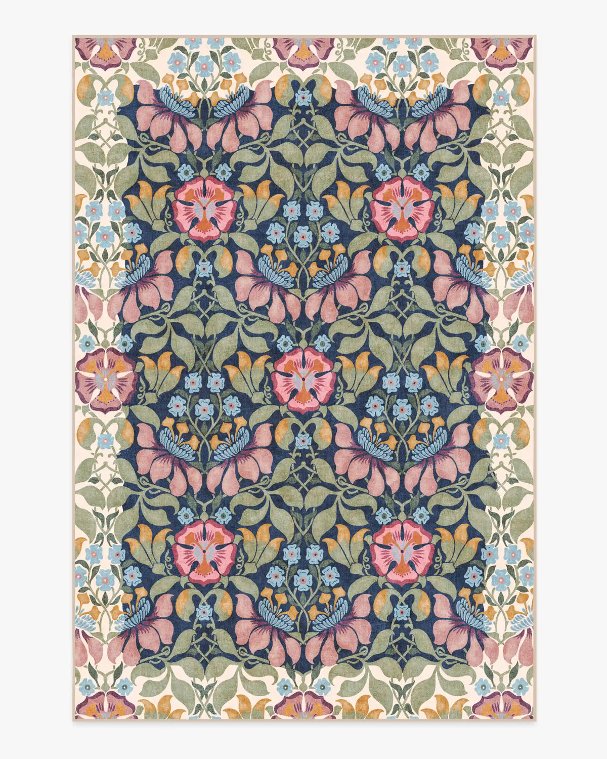 Persephone Midnight & Cream Rug by Liberty