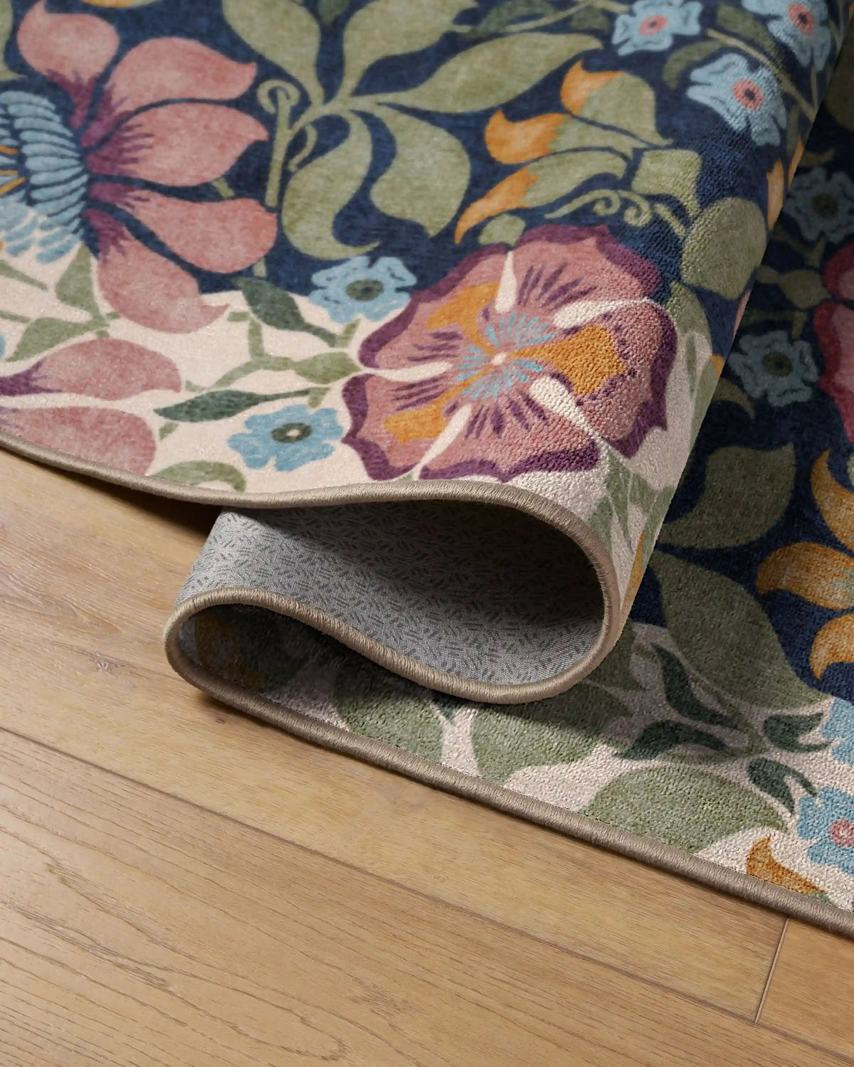 Persephone Midnight & Cream Rug by Liberty