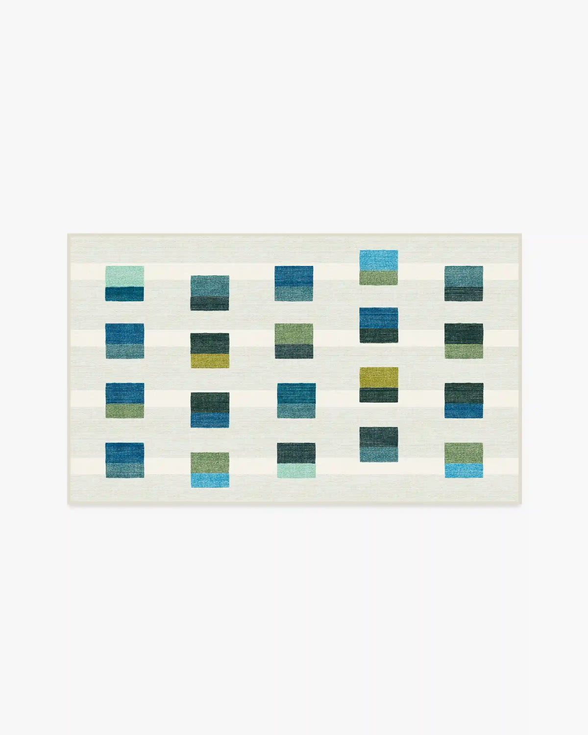 Pezzo Teal Rug