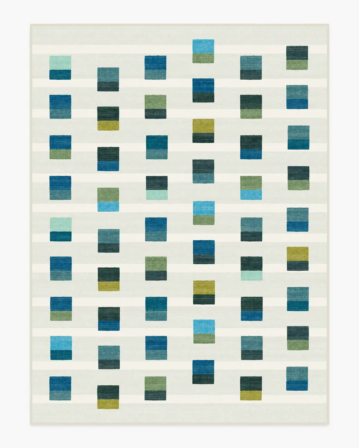 Pezzo Teal Rug