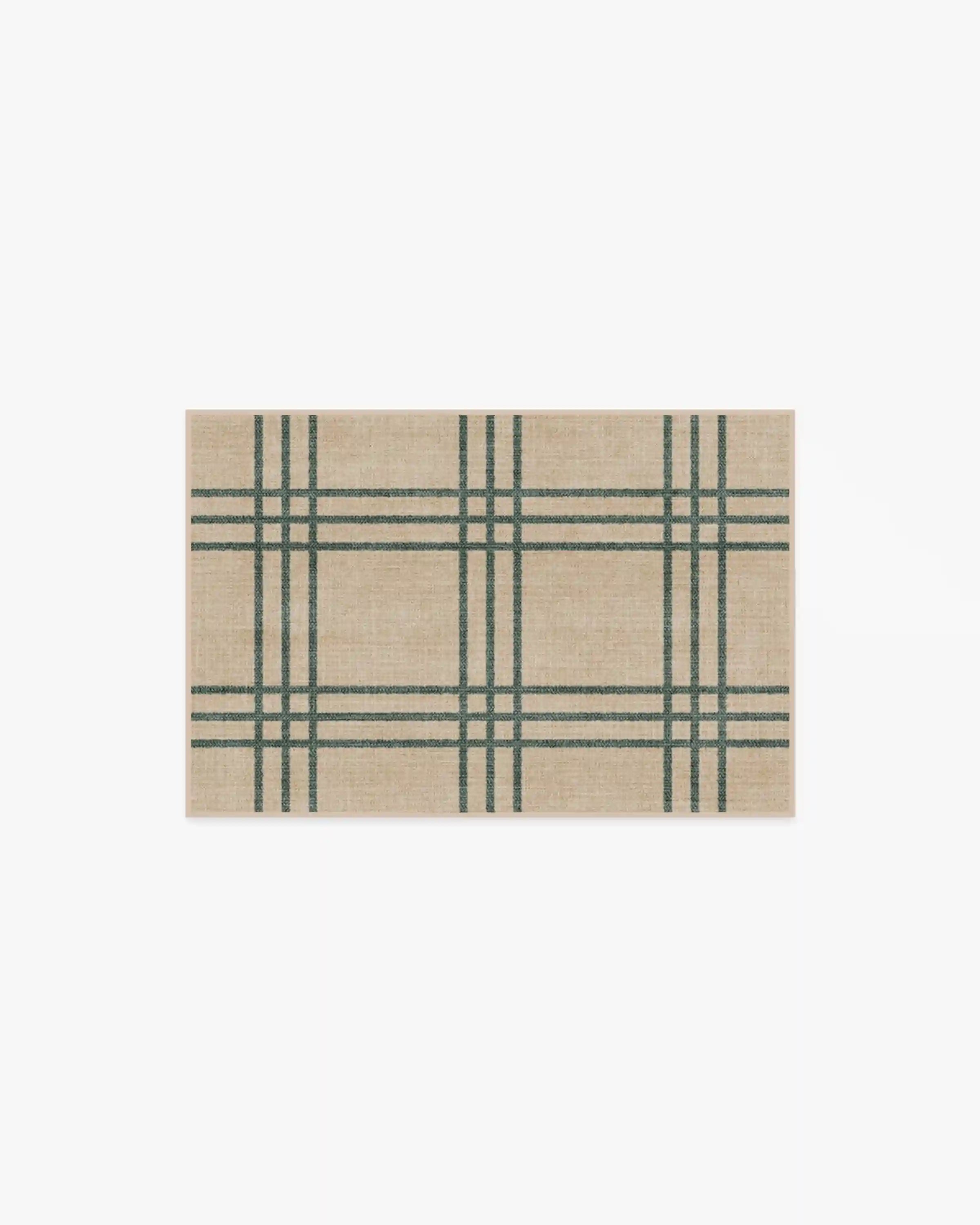 Pierre Olive & Natural Rug