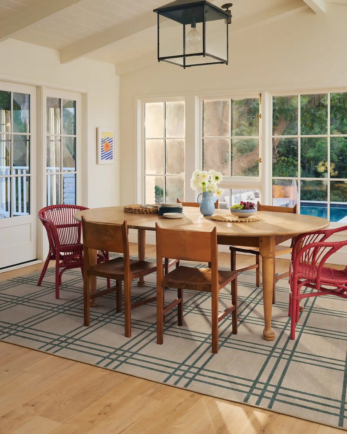 Pierre Olive & Natural Rug