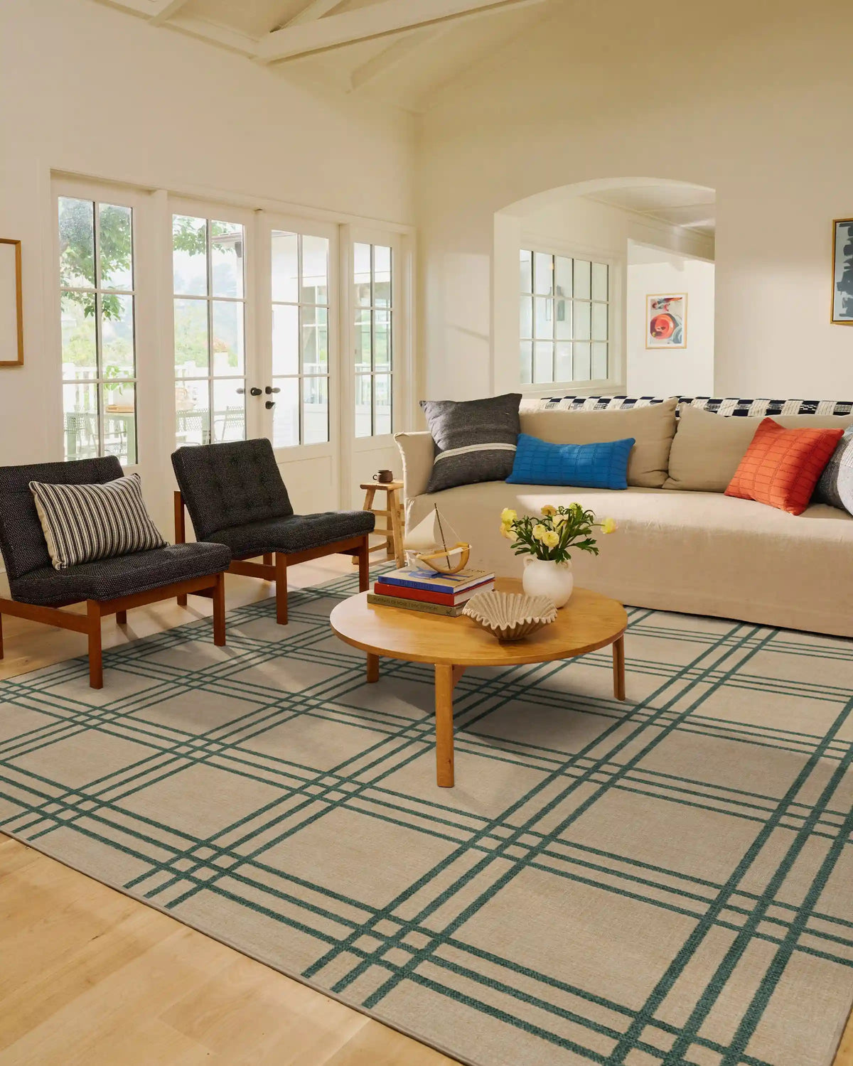 Pierre Olive & Natural Rug