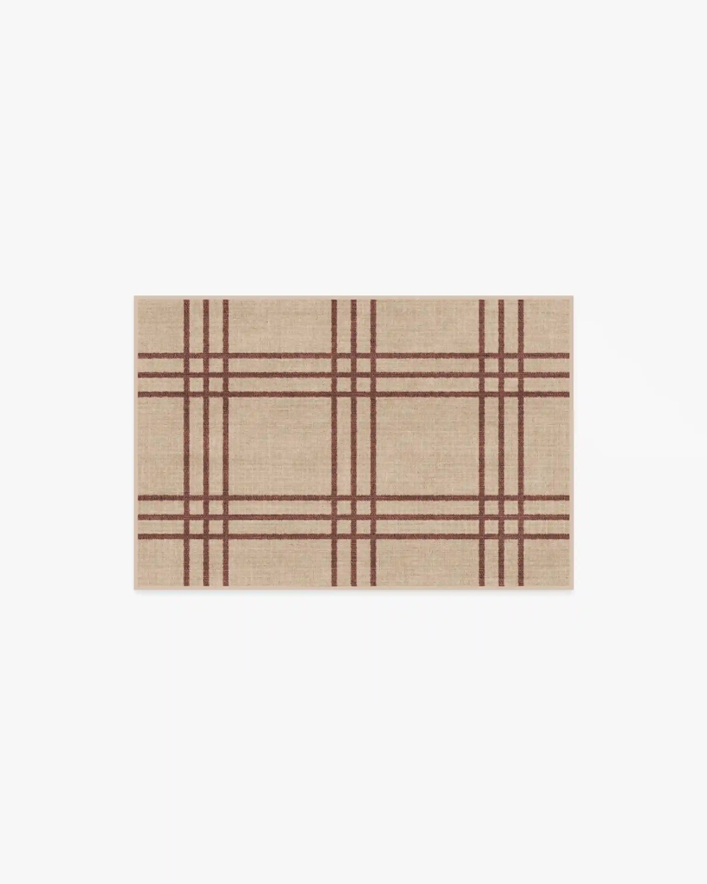Pierre Rust & Natural Rug