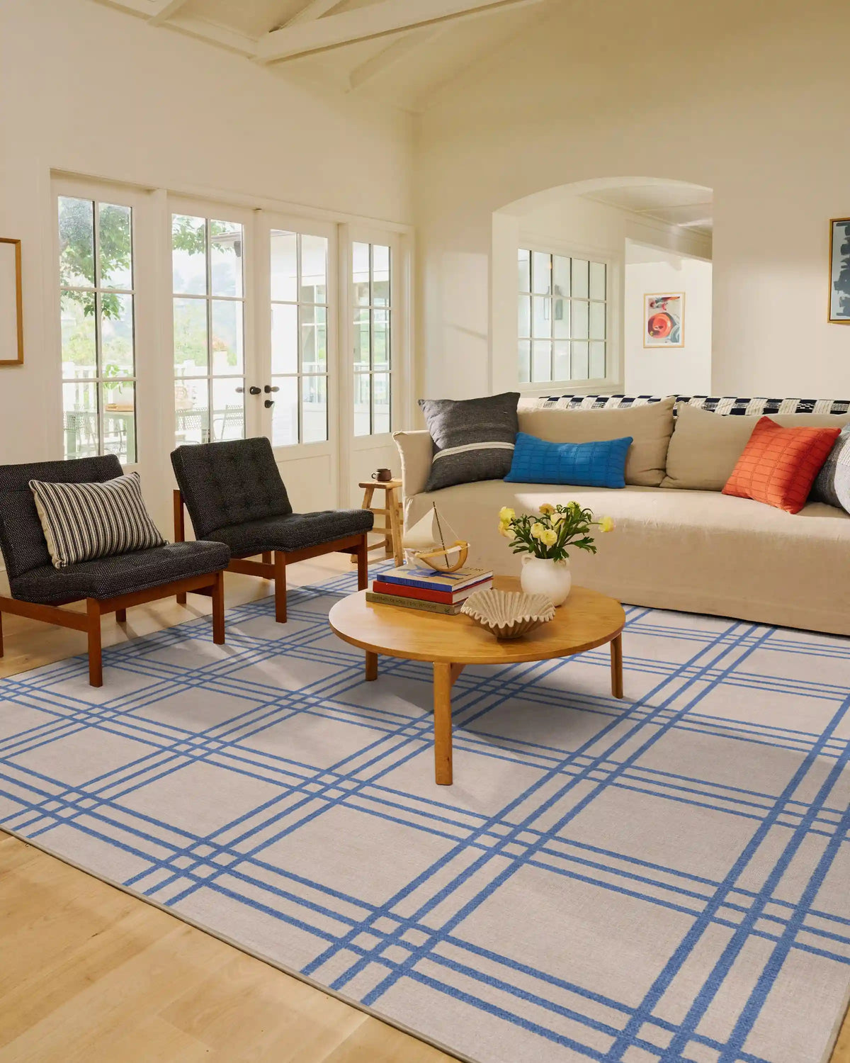 Pierre Slate Blue & Neutral Rug