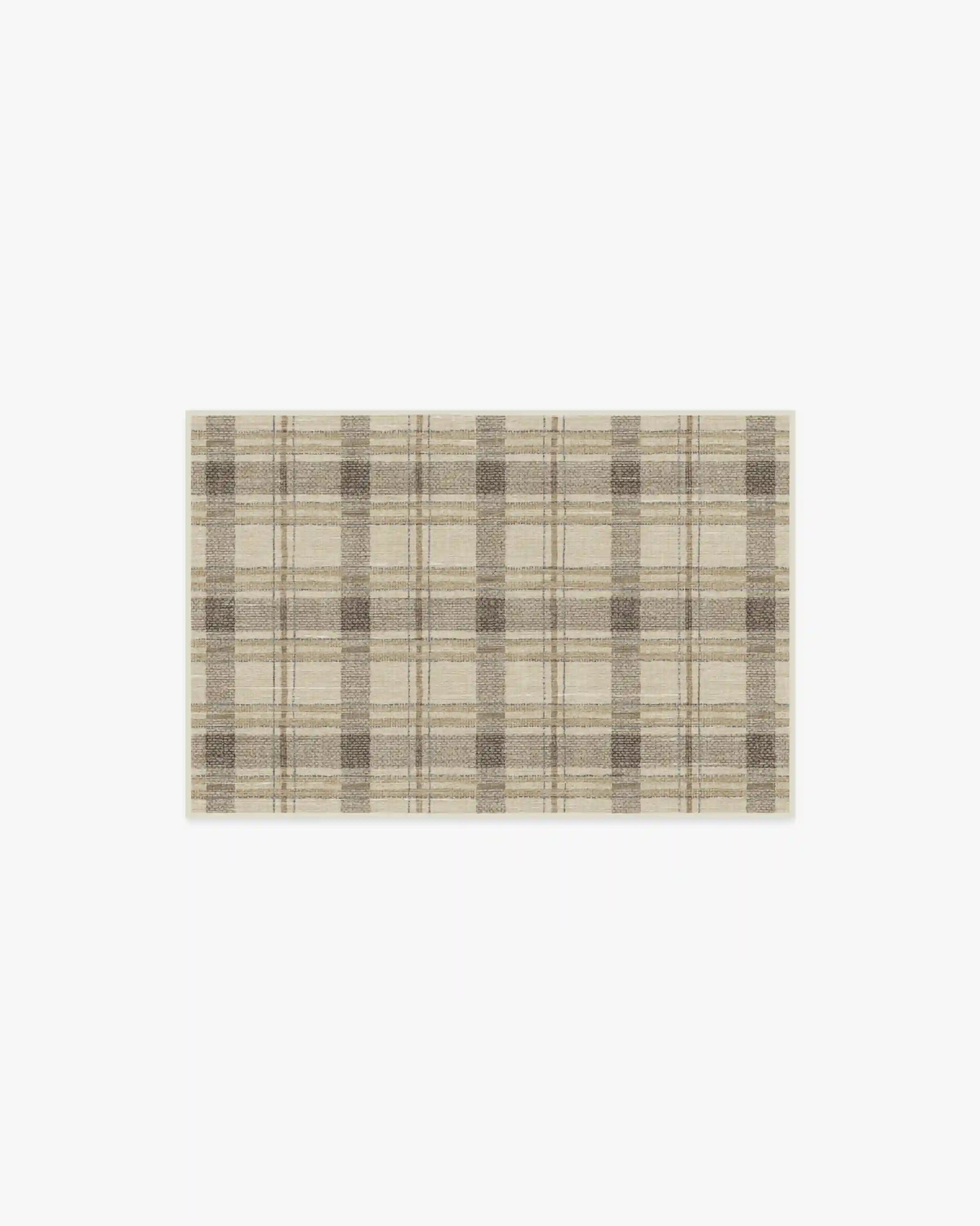 Piper Plaid Neutral Rug