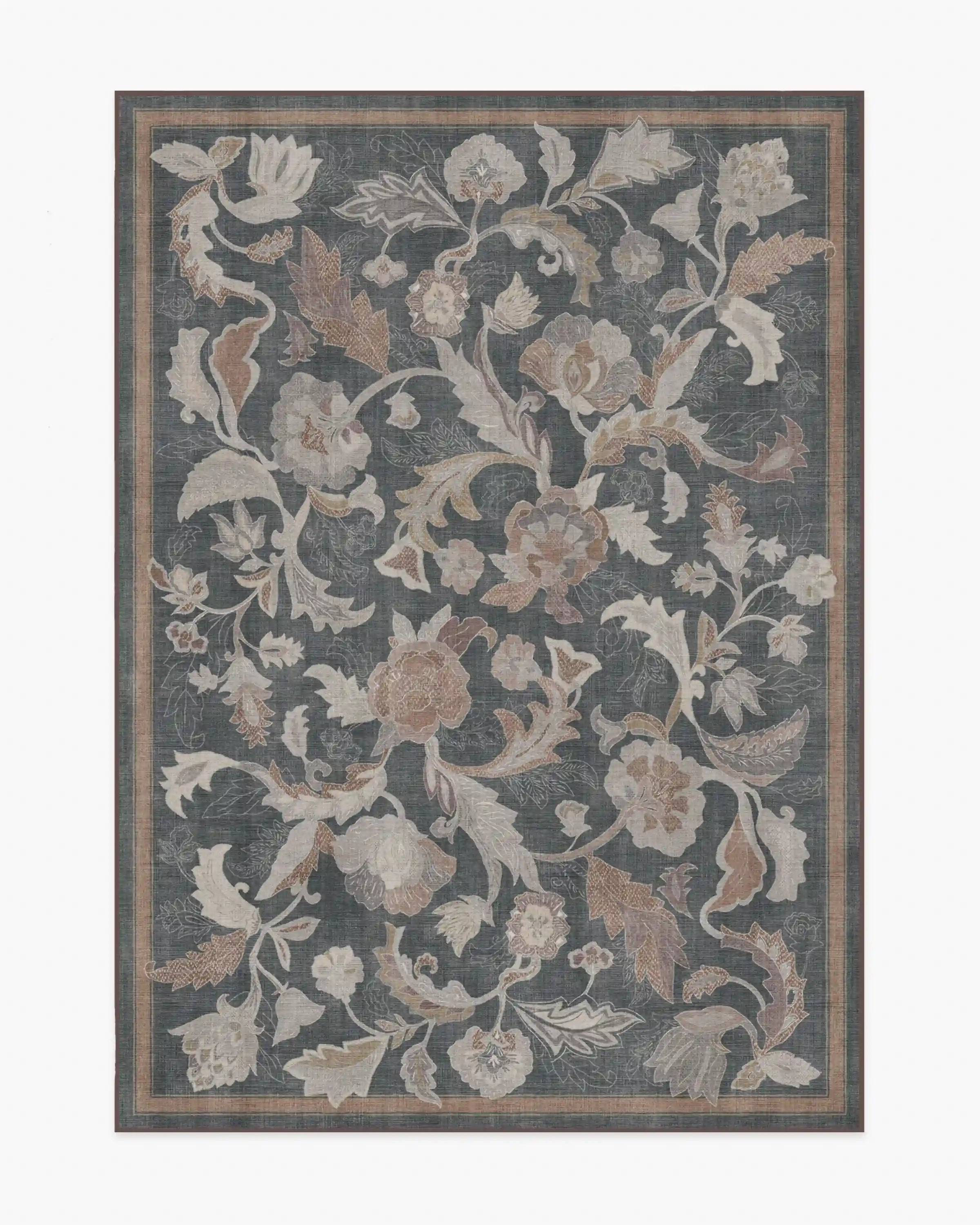 Plume Charcoal Rug