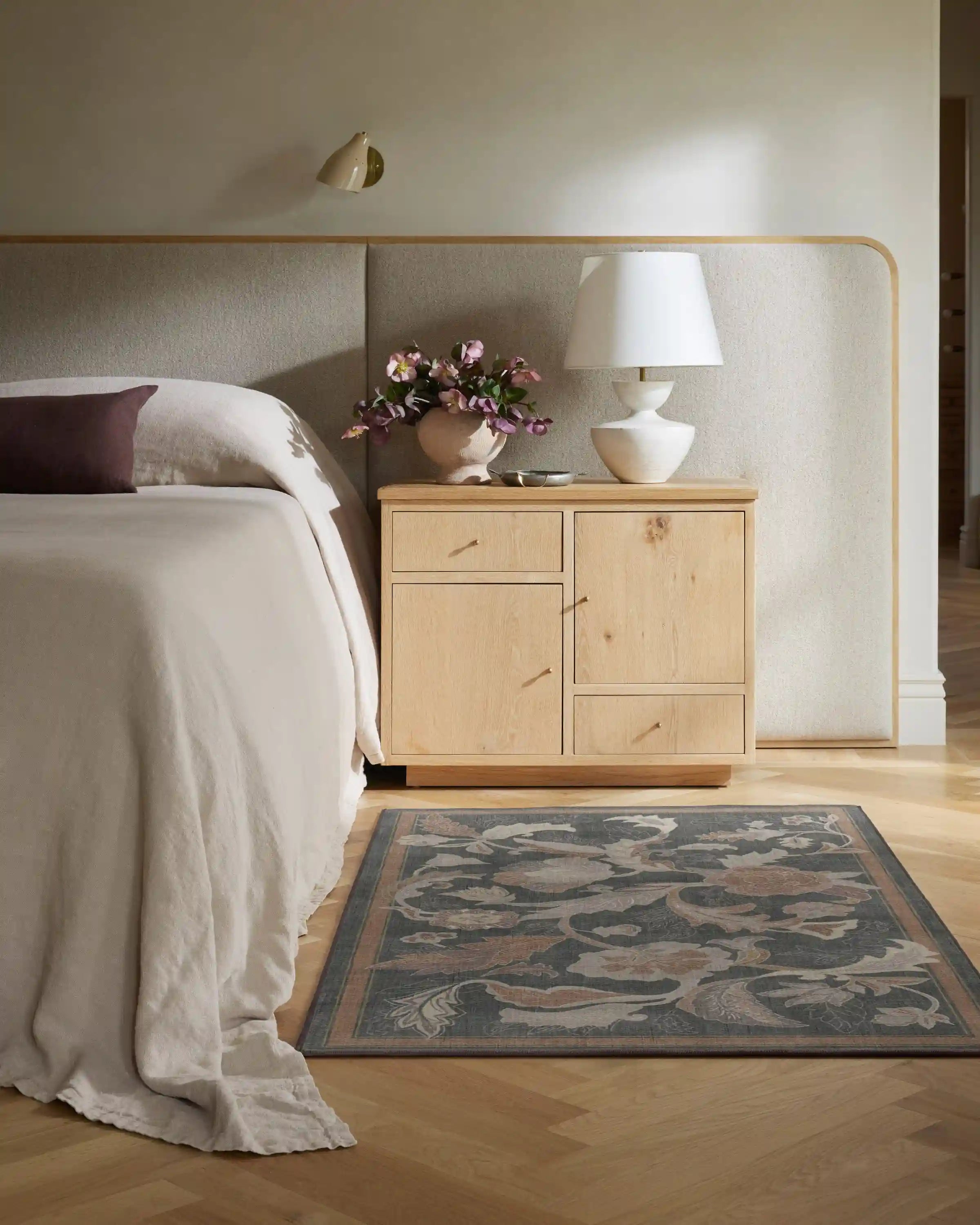 Plume Charcoal Rug