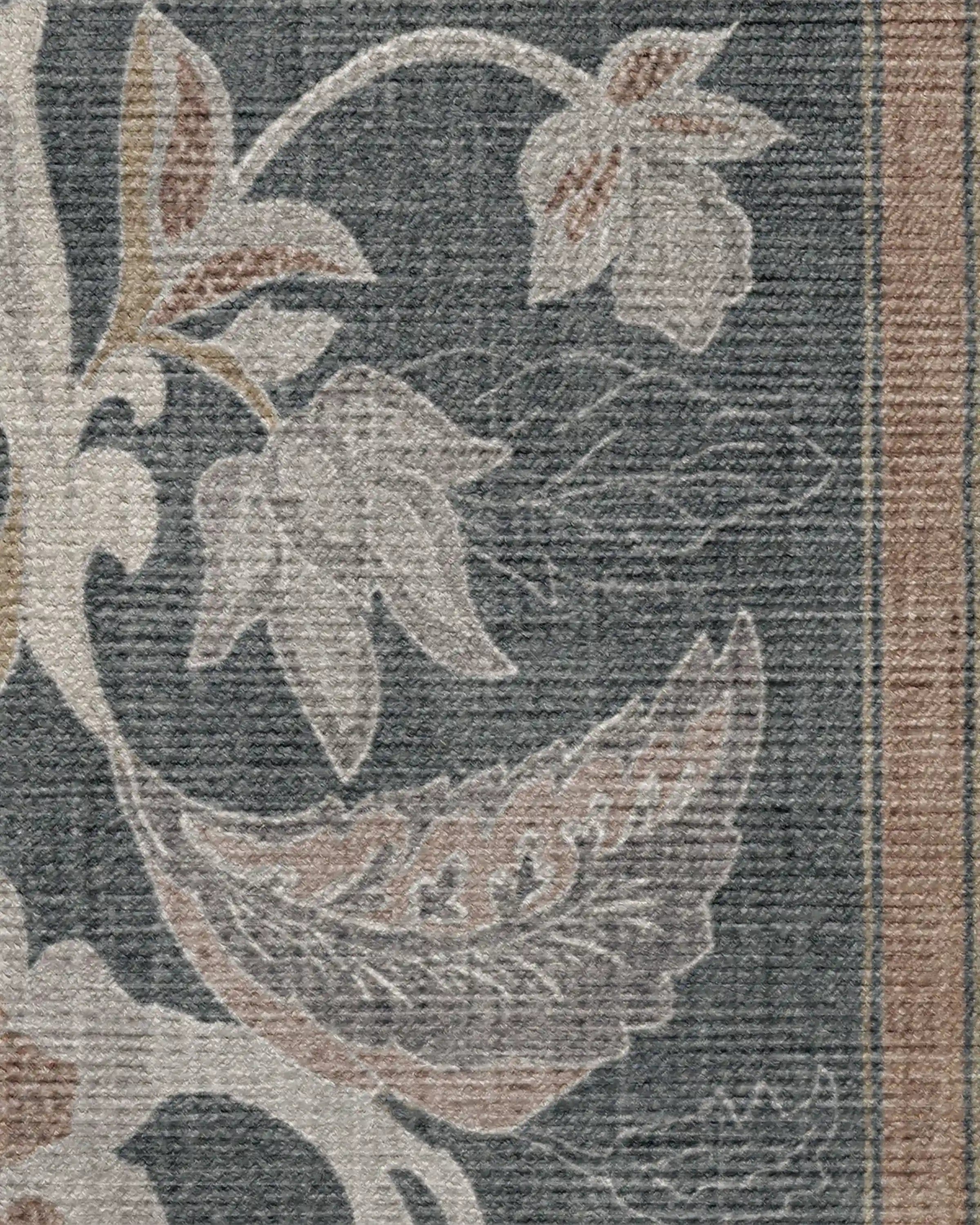 Plume Charcoal Rug
