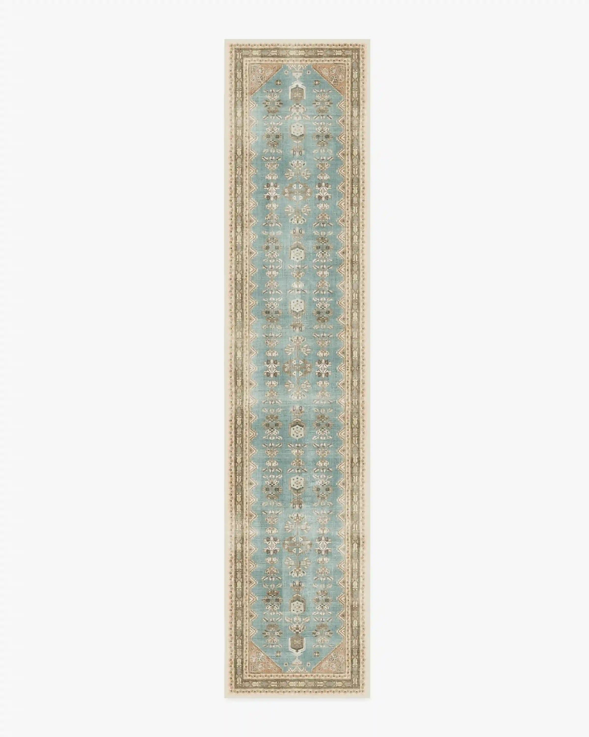 Pradera Blue & Terracotta Rug