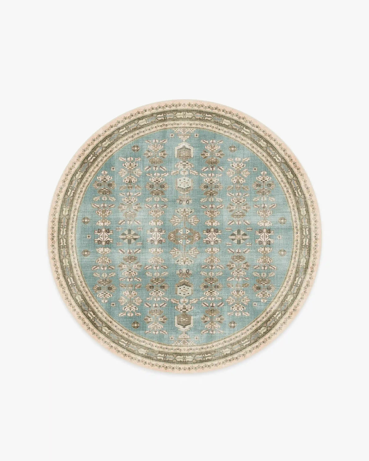 Pradera Blue & Terracotta Rug