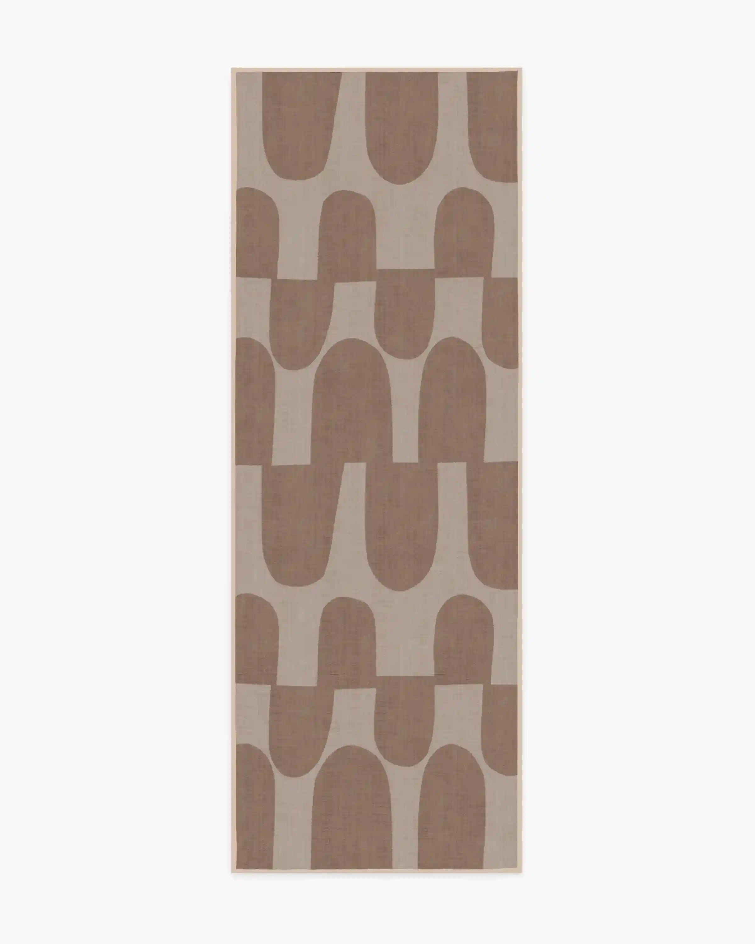 Ratsu Tan Rug by Marimekko