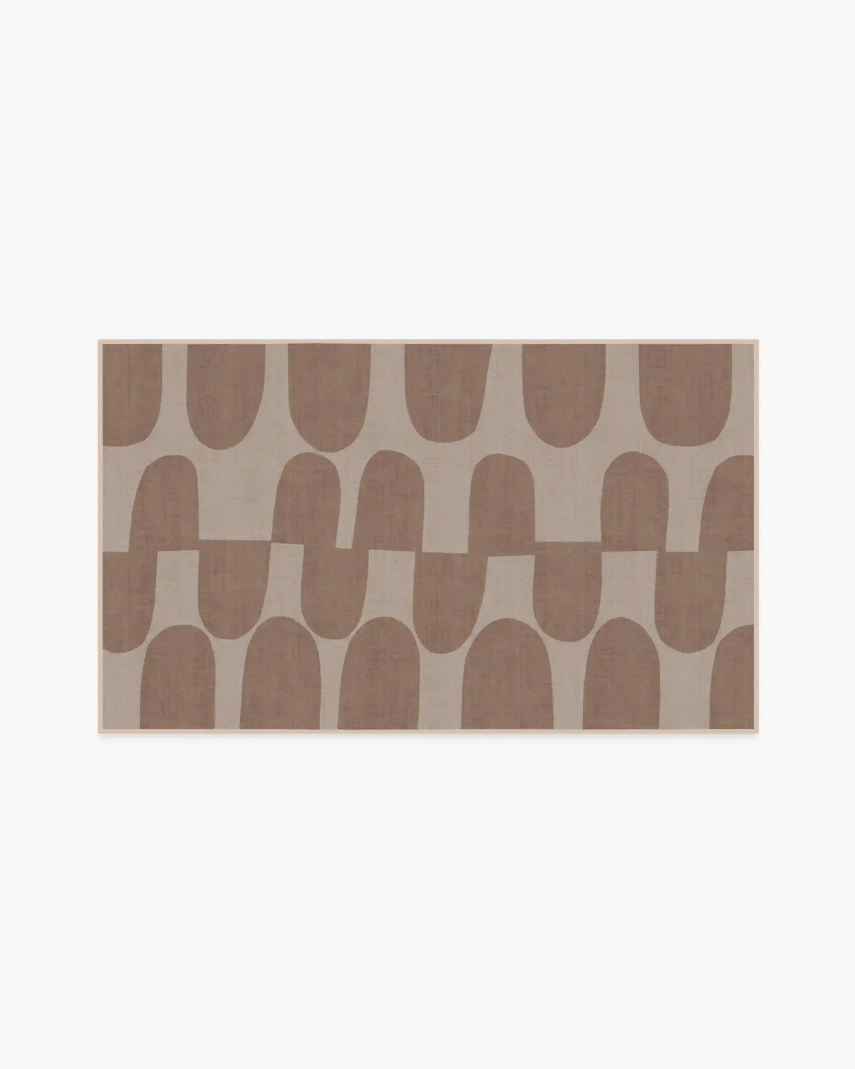 Ratsu Tan Rug by Marimekko