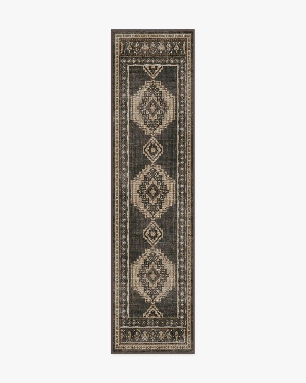 Rayne Charcoal & Tan Rug