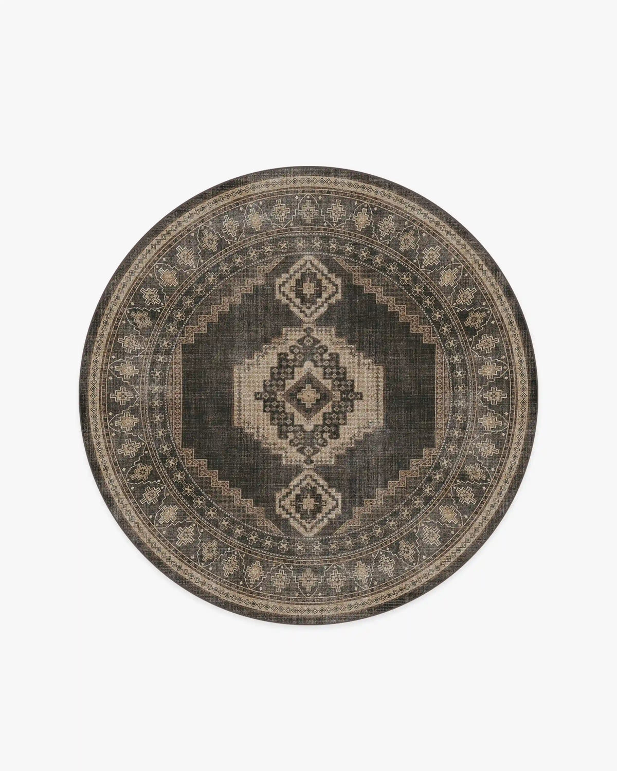 Rayne Charcoal & Tan Rug