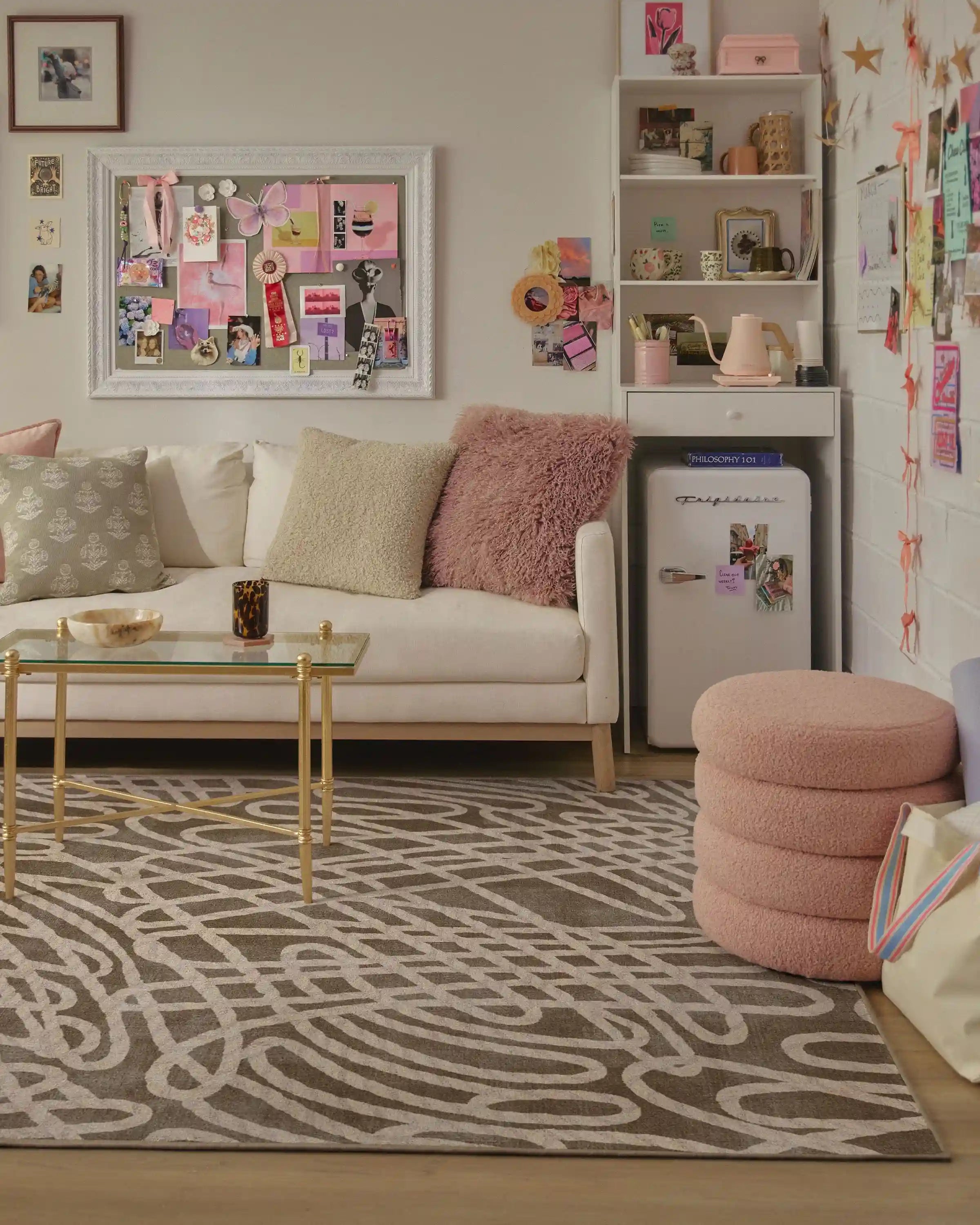Rica Rope Taupe & Cream Rug by Humberto Leon