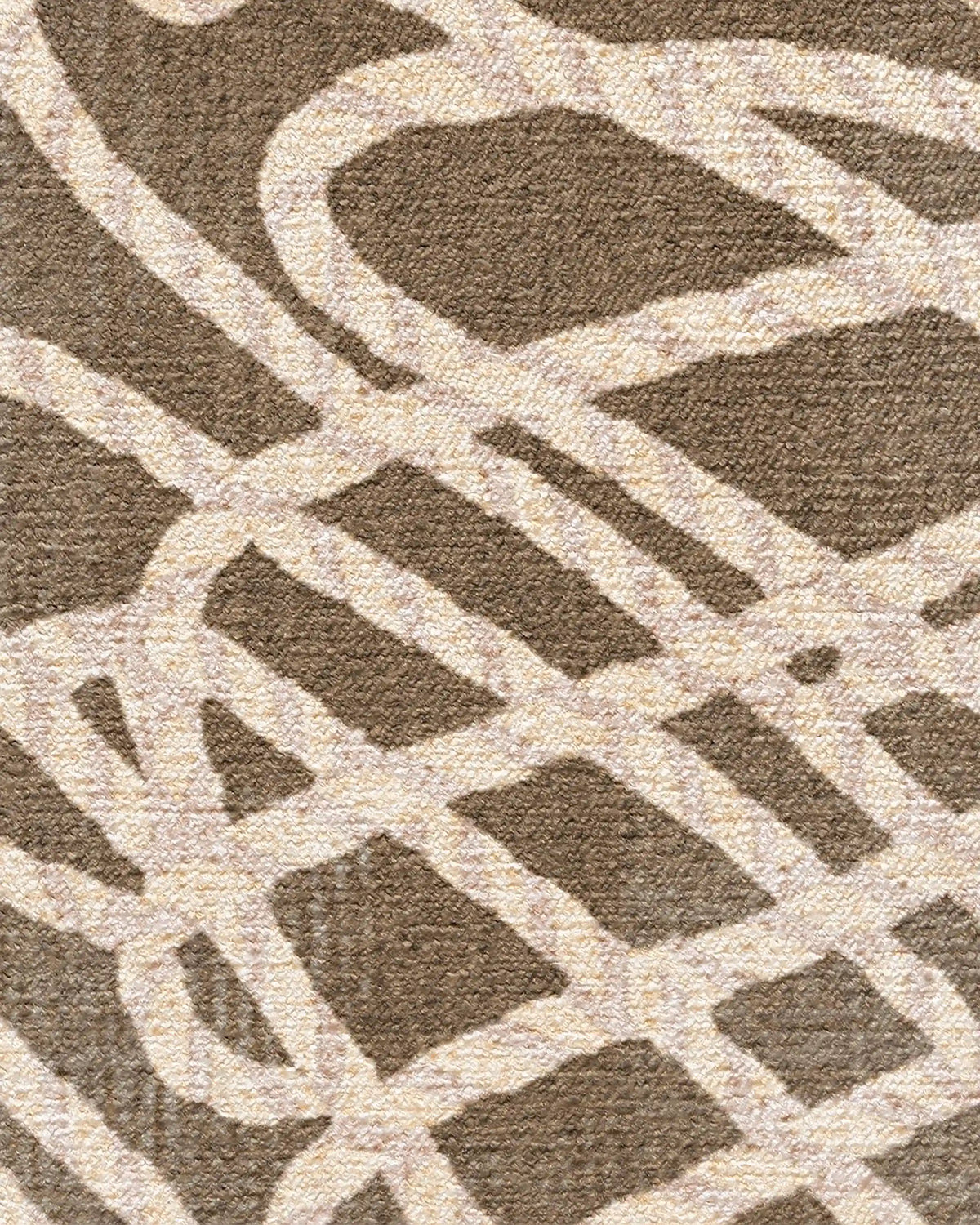 Rica Rope Taupe & Cream Rug by Humberto Leon