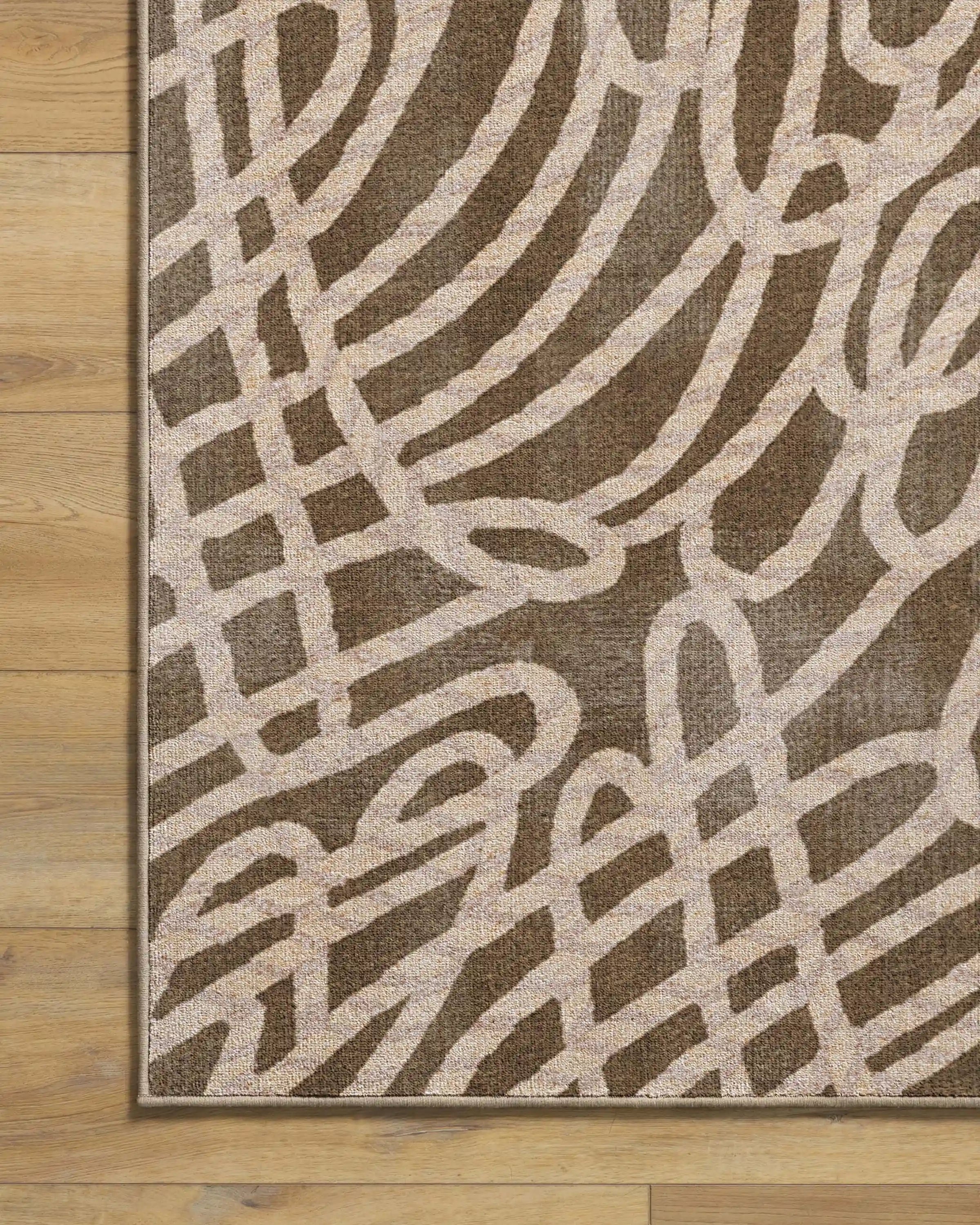 Rica Rope Taupe & Cream Rug by Humberto Leon