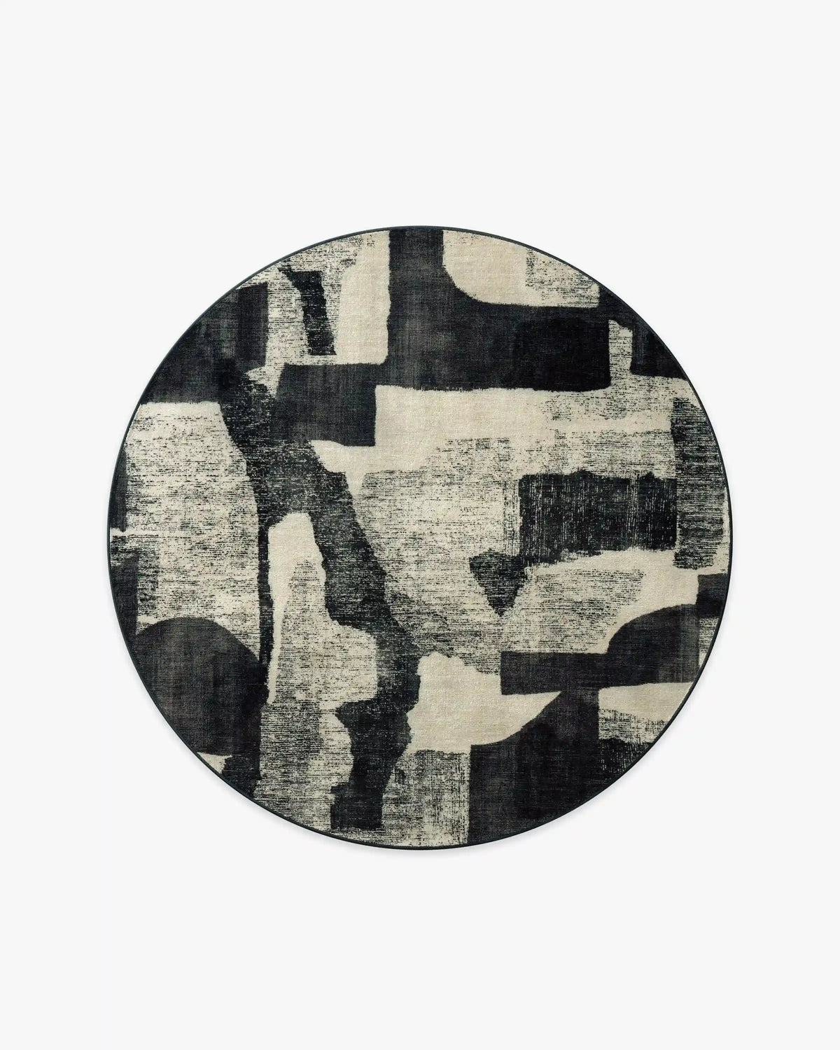 Riven Charcoal & Cream Rug