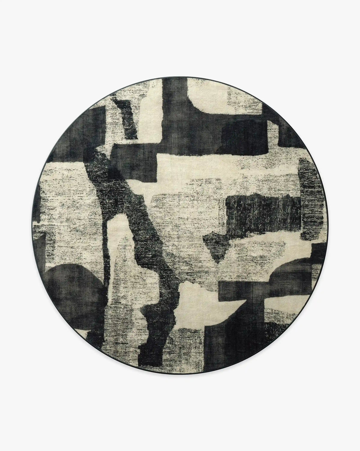 Riven Charcoal & Cream Rug